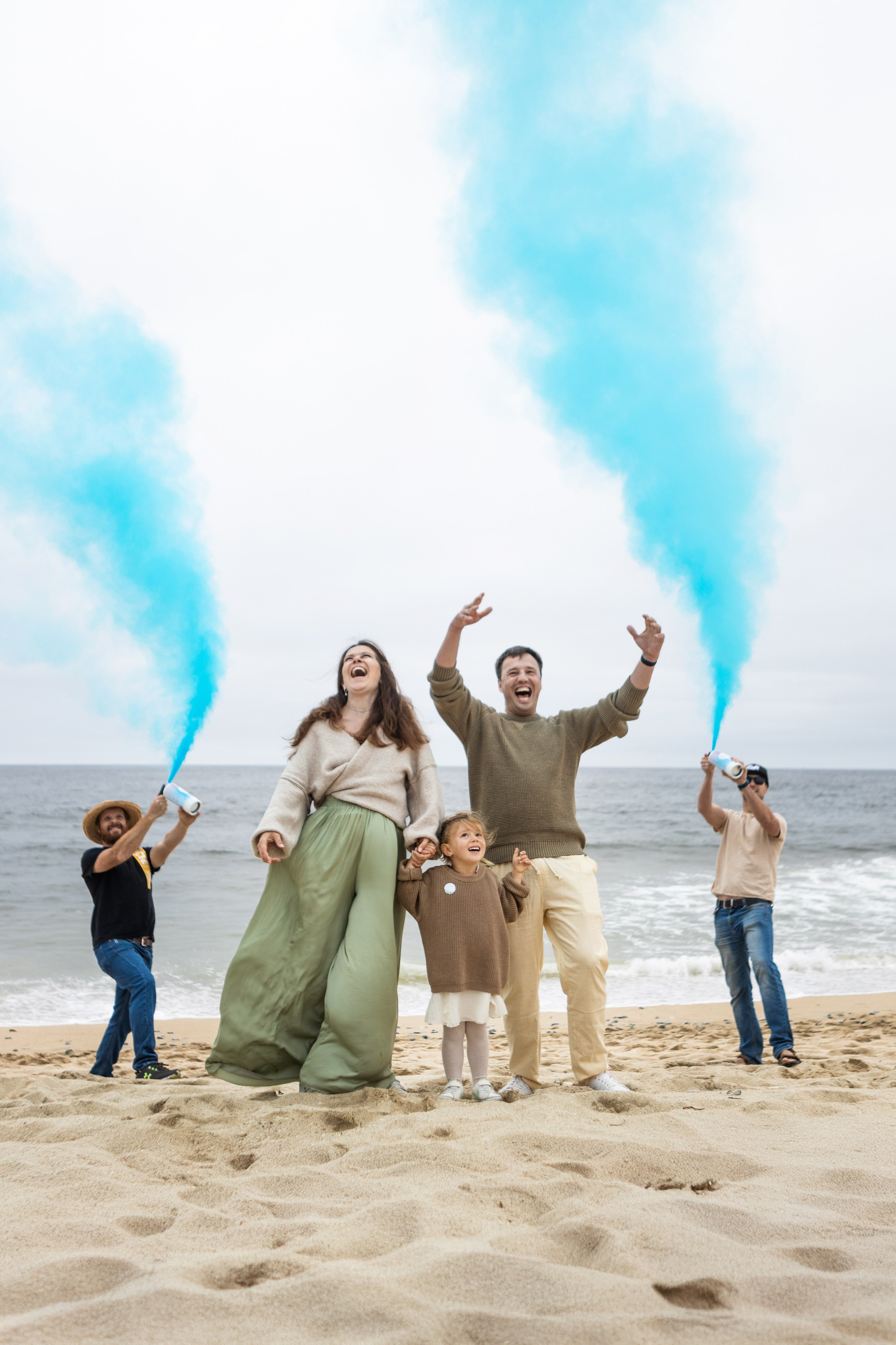 Gender Party. Family photographer in Bay Area, California