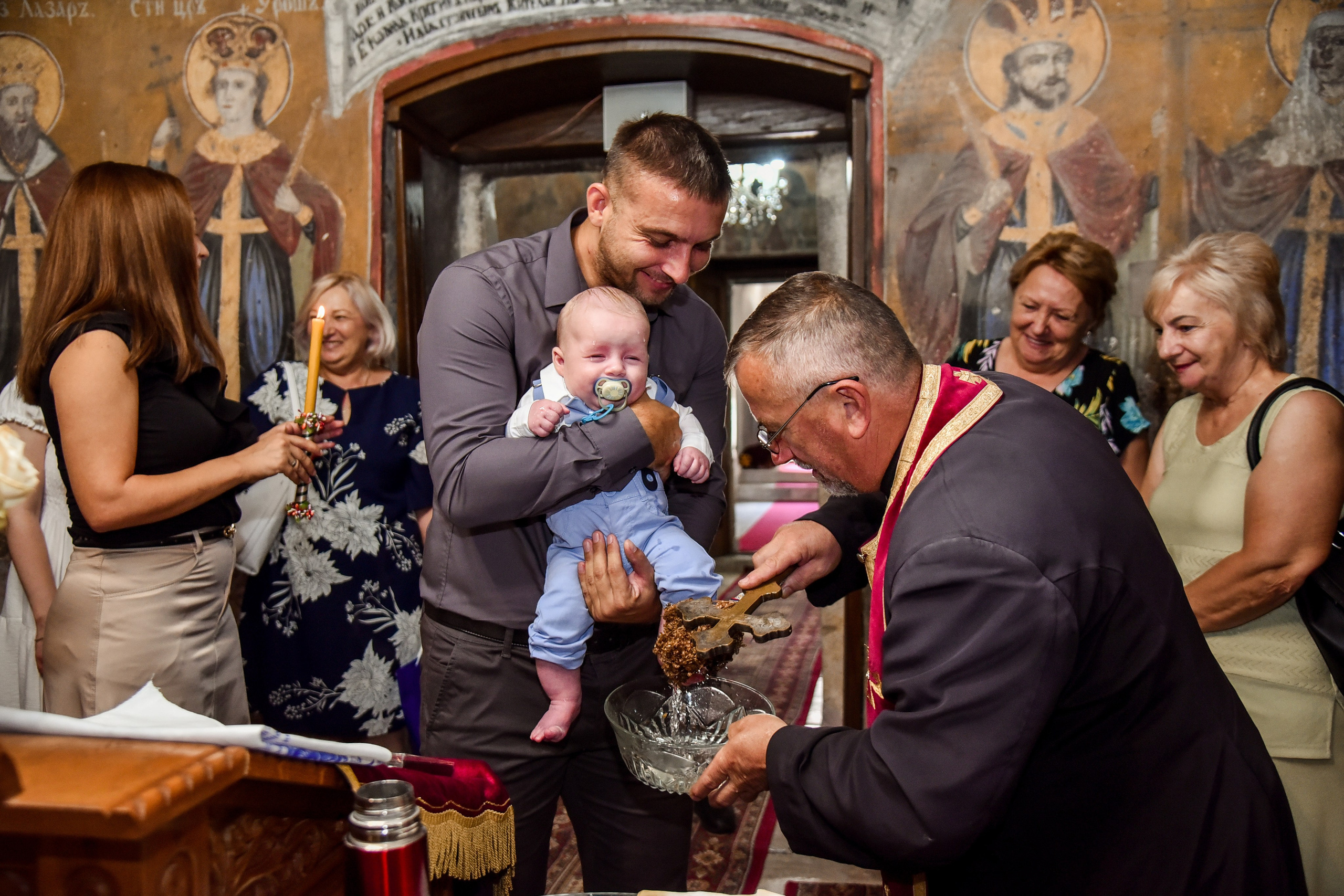 Ignjatovo krštenje. Marija Đoković, Belgrade-based family photographer
