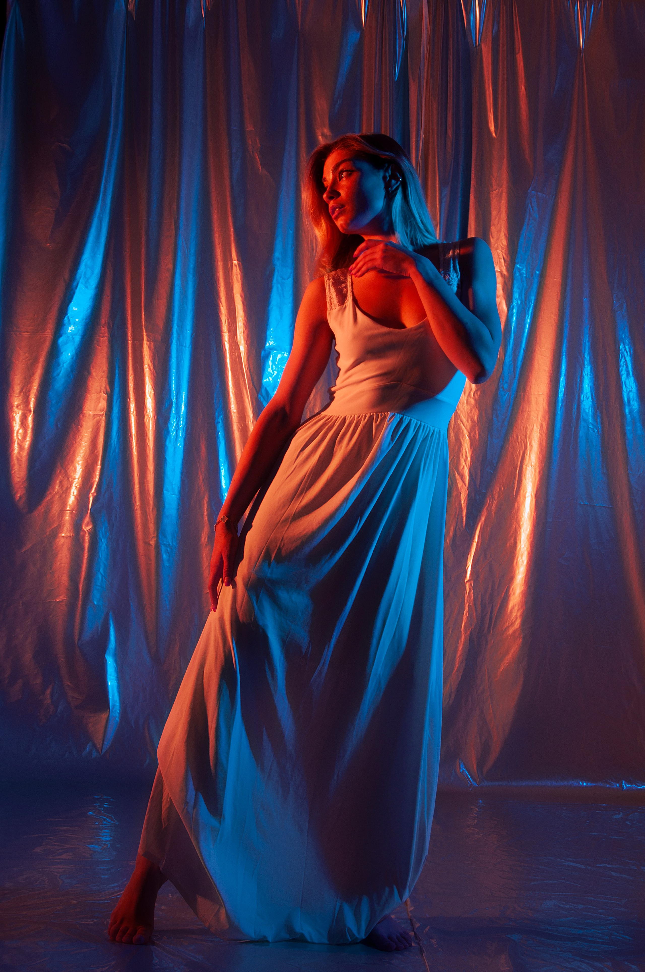 COLORED LIGHTING. PERSONAL PHOTOGRAPHER