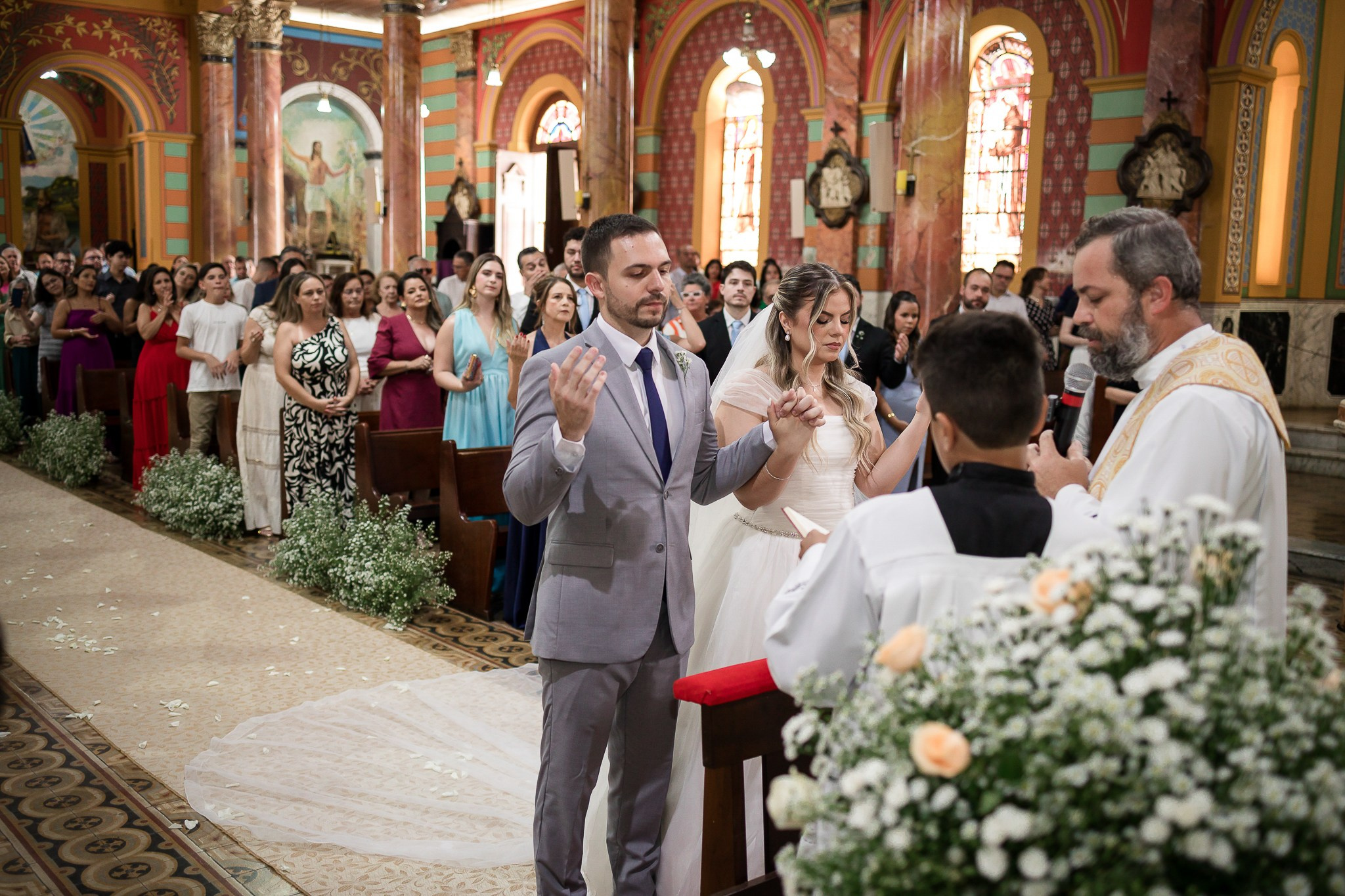 NETO E NAYARA CERIMONIAL COMPLETO. Fotógrafo de casamento