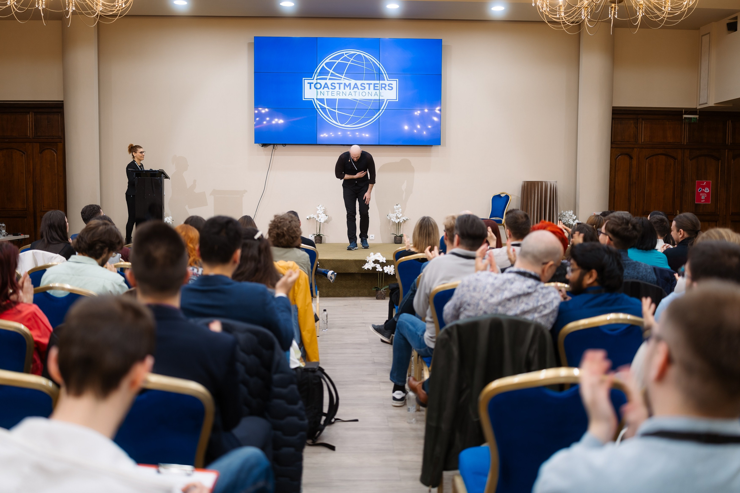 Toastmasters Conference. Marius Ciocan