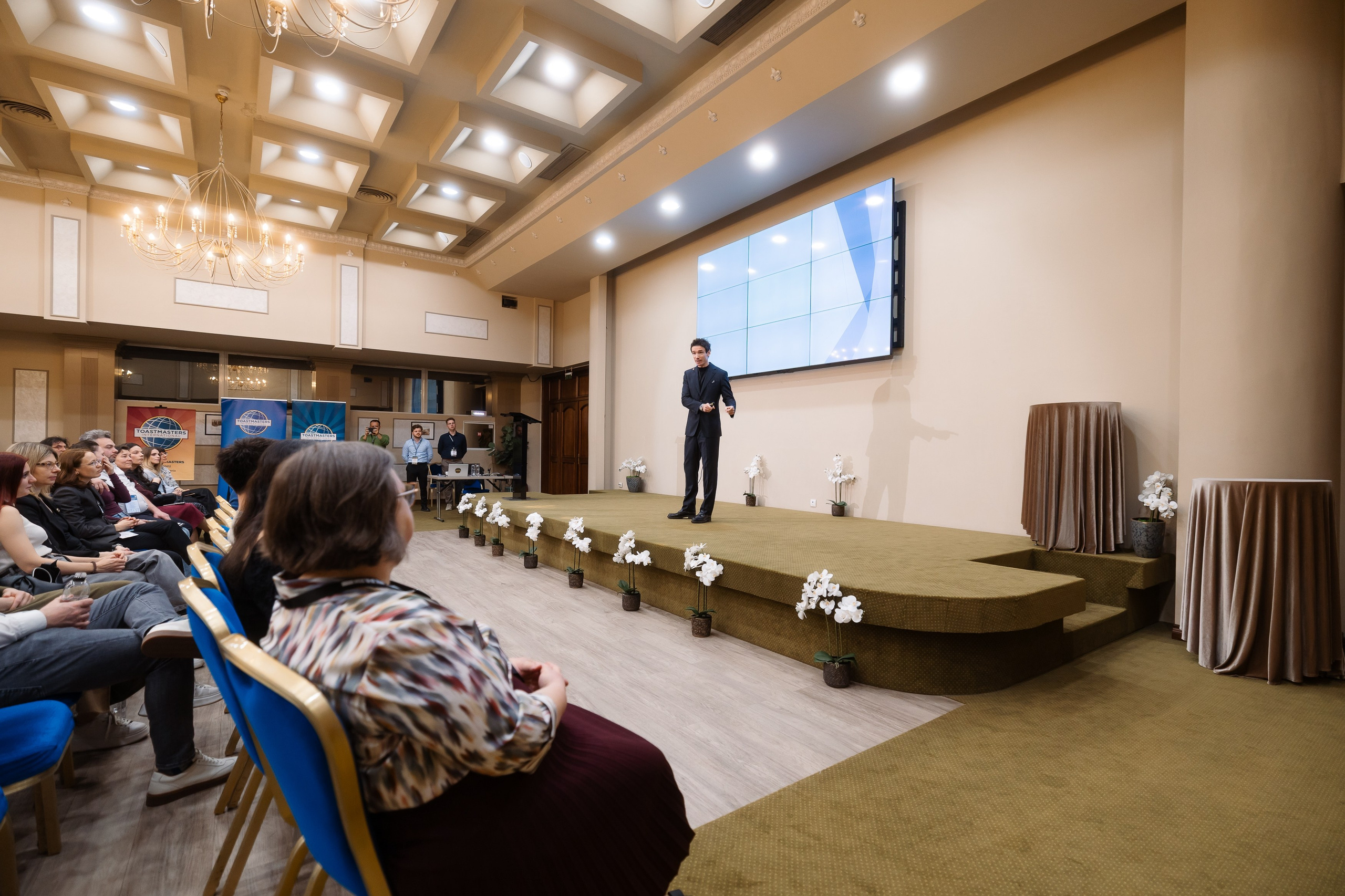 Toastmasters Conference. Marius Ciocan