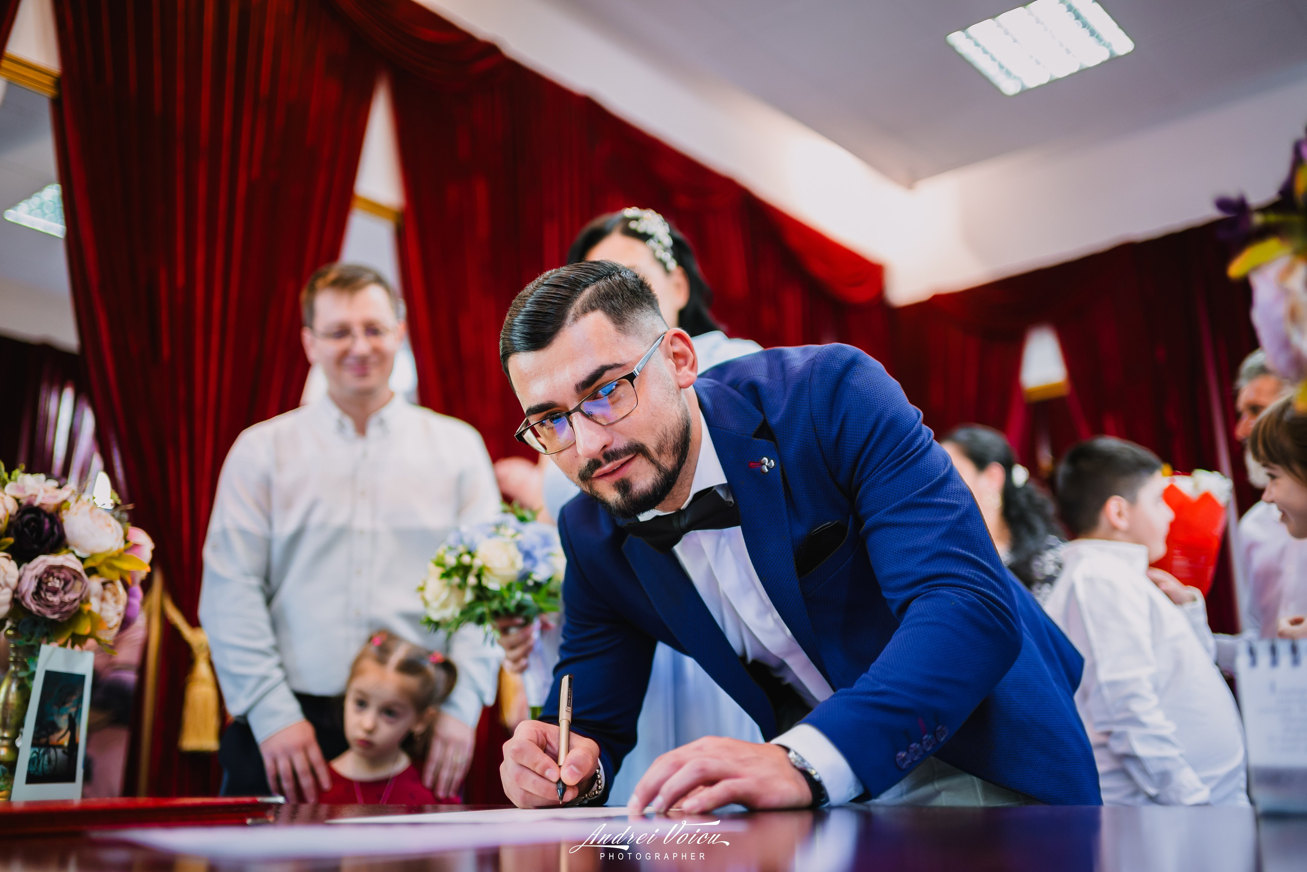 Cununie civilă. Andrei Voicu Fotograf. Povești nescrise, surprinse atent