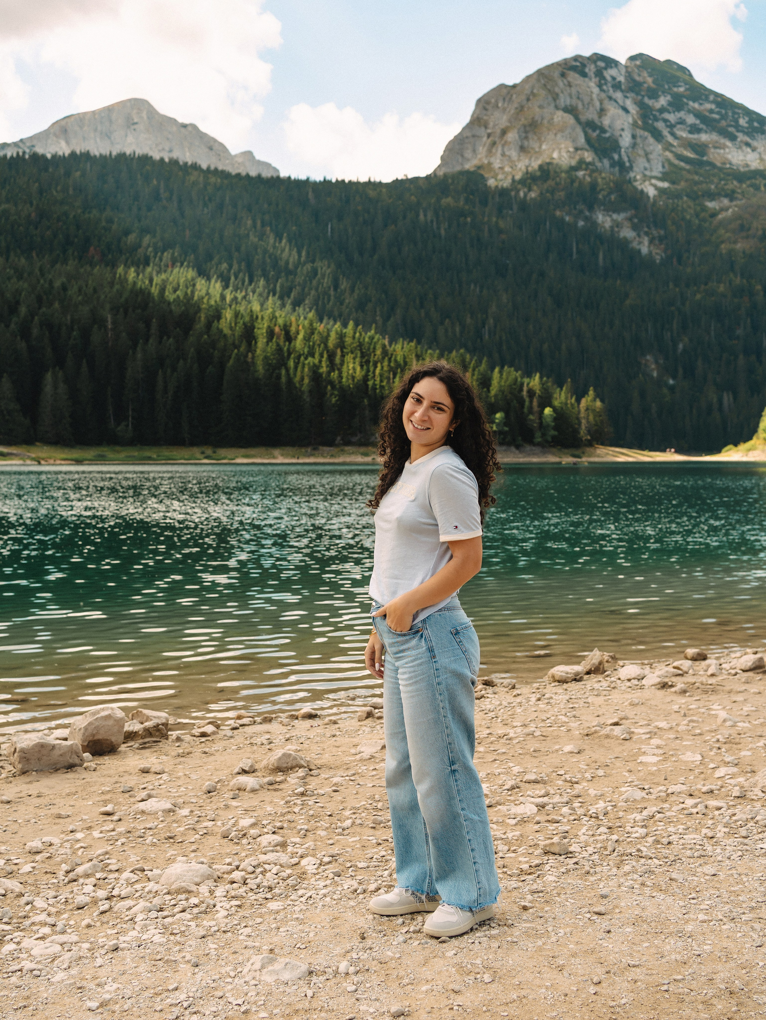 Noam&Liraz Marriage proposal Black lake. Montenegro photographer and videographer