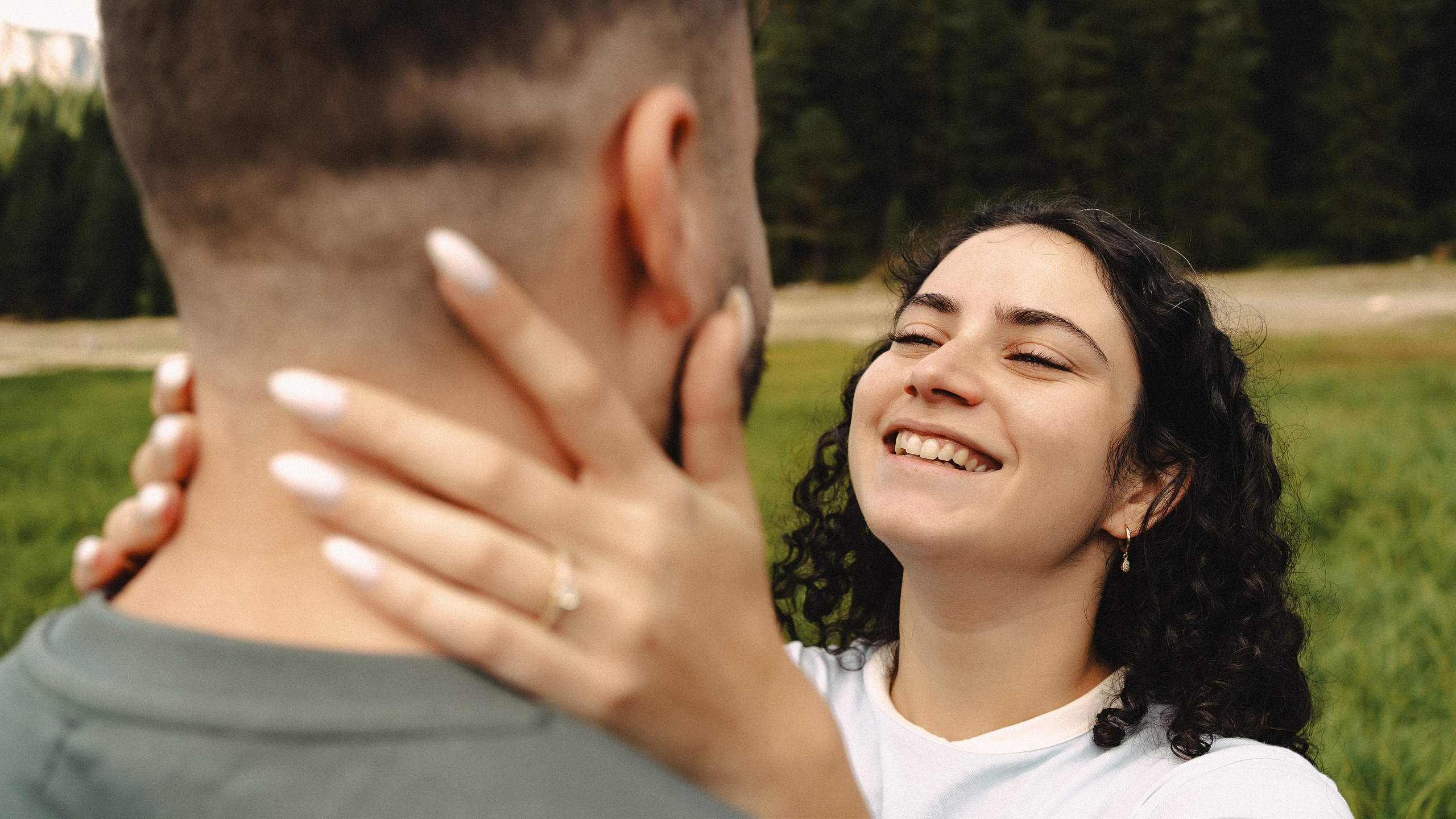 Noam&Liraz Marriage proposal Black lake. Montenegro photographer and videographer