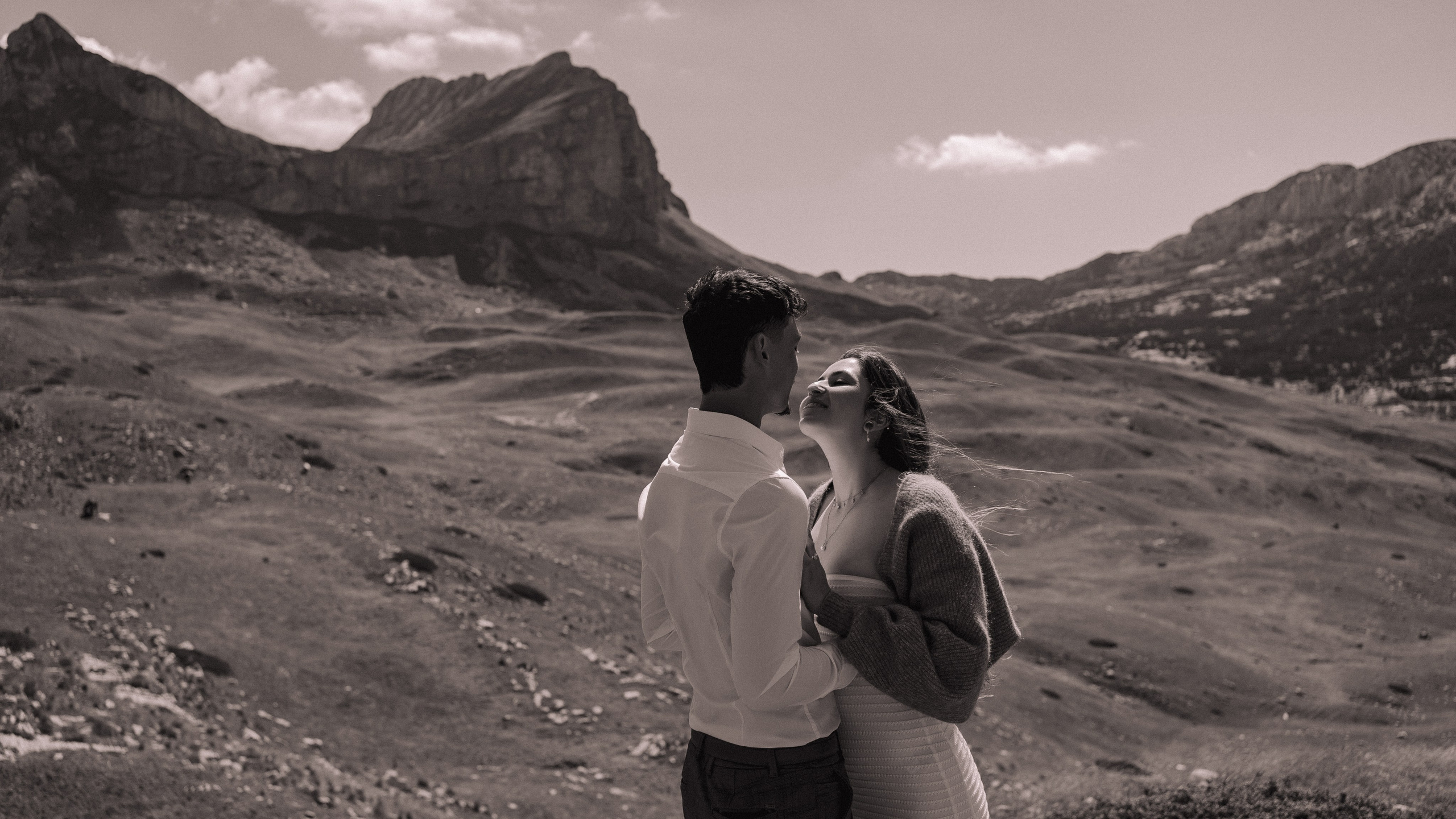Daniel&Eva Marriage proposal in Žabljak. Montenegro photographer and videographer