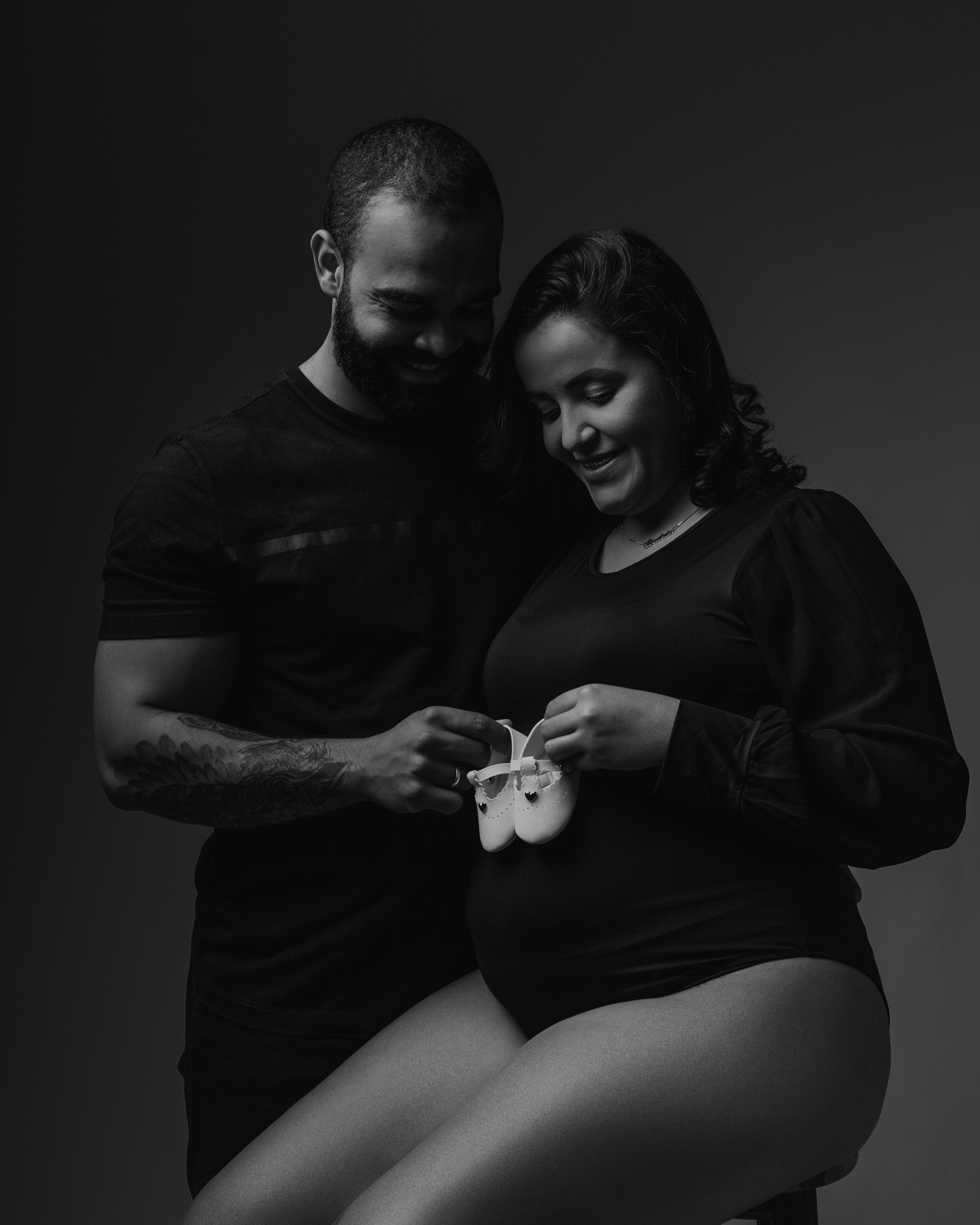 2025 | Beatriz — Gestante — Estudio. Denis Damasceno | Fotografia