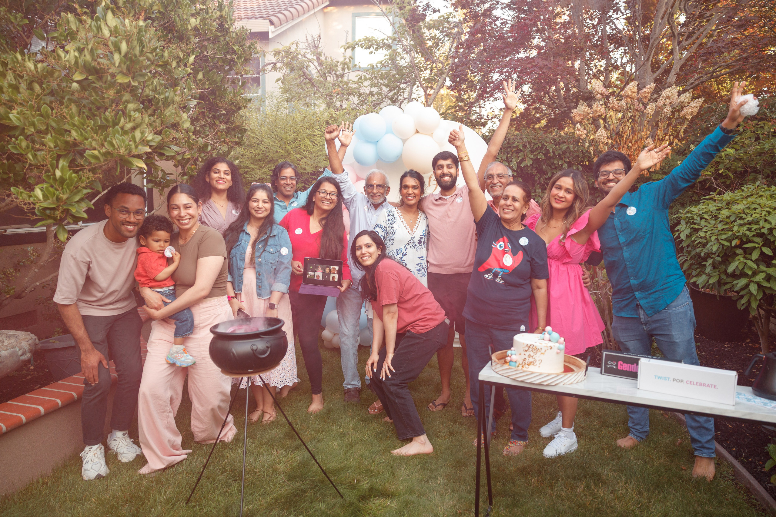 Baby shower. HOME