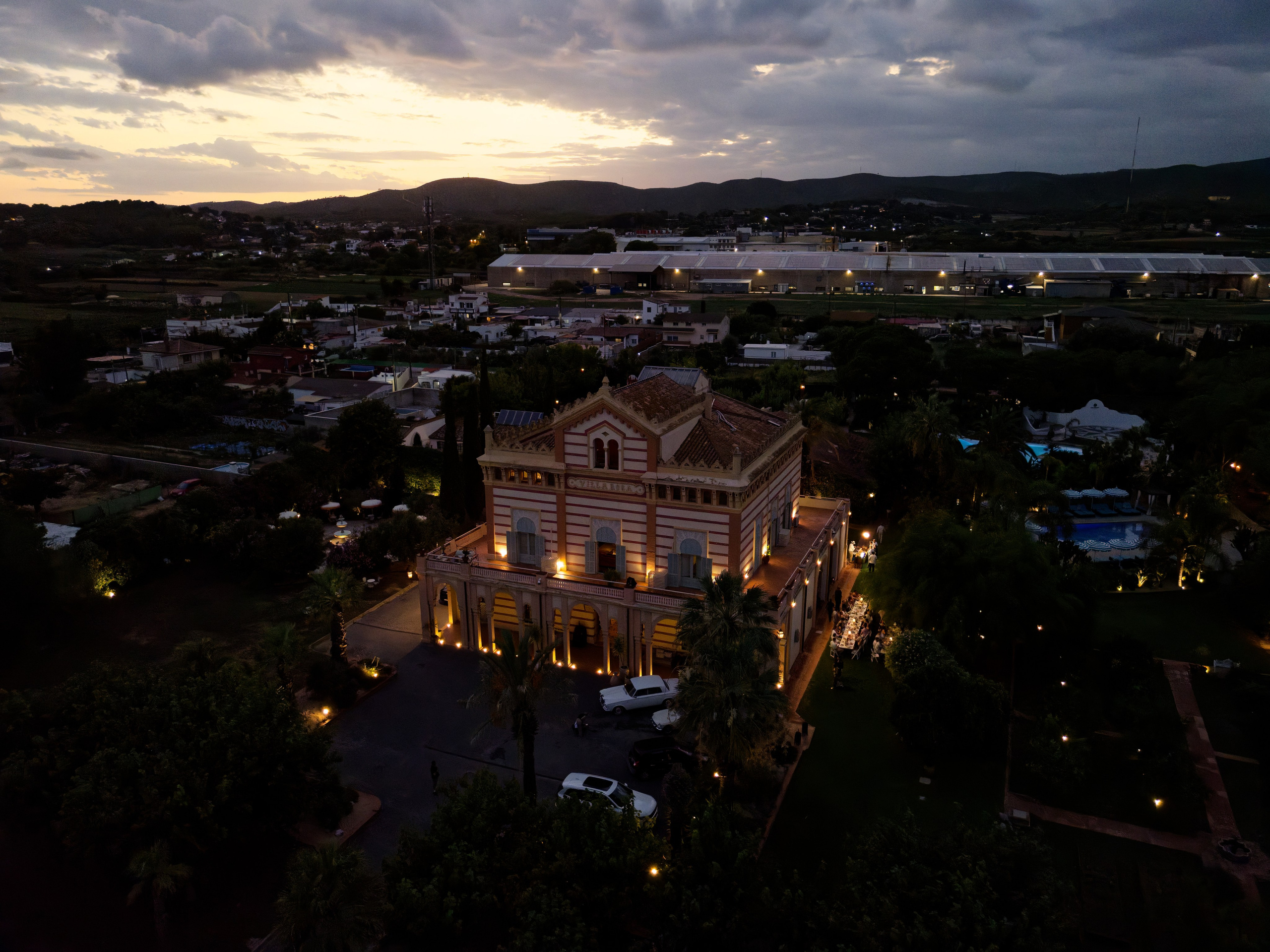 Welcome dinner of Gracie & Joe at Gran Villa Rosa