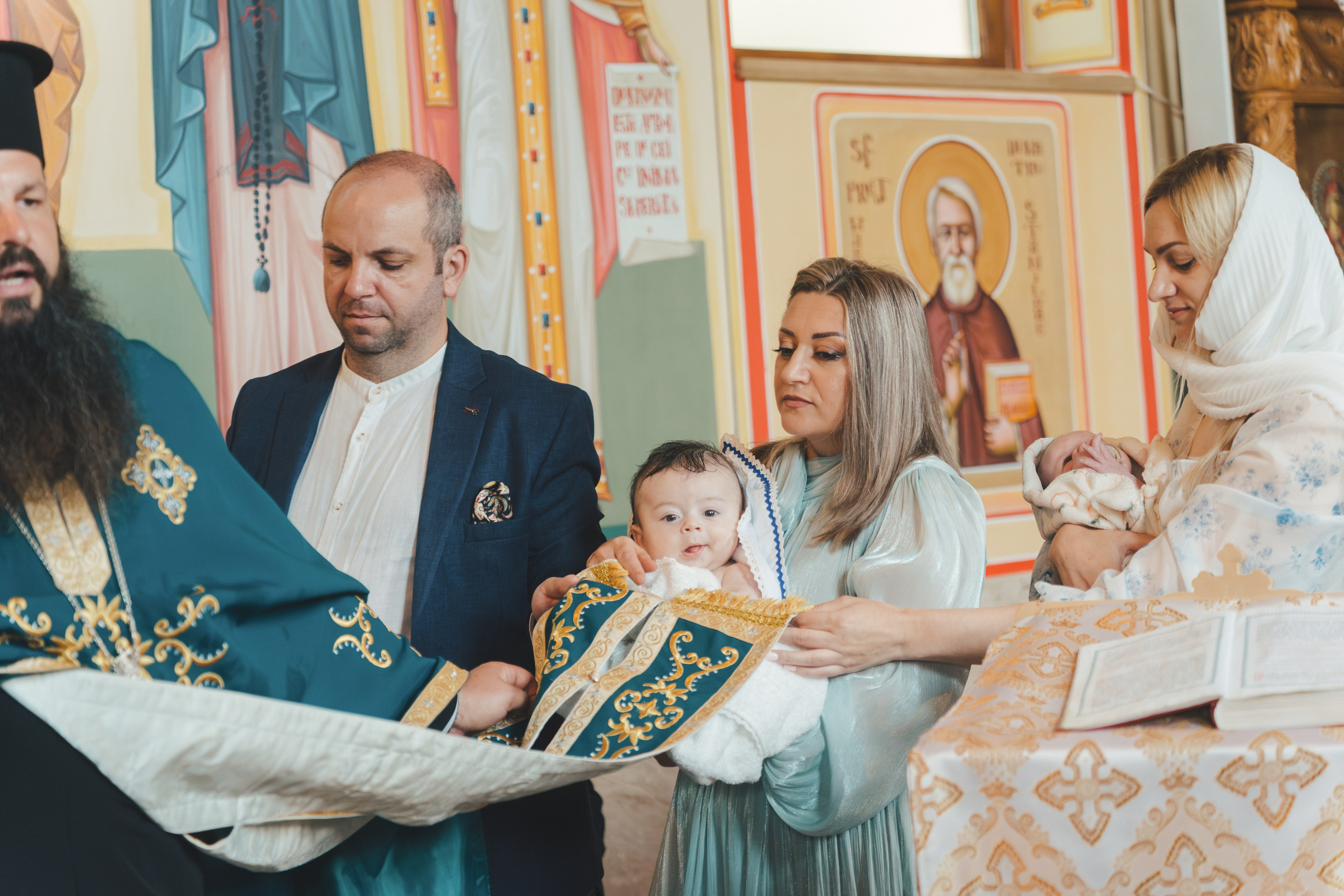 Théo Andrei`s Christening