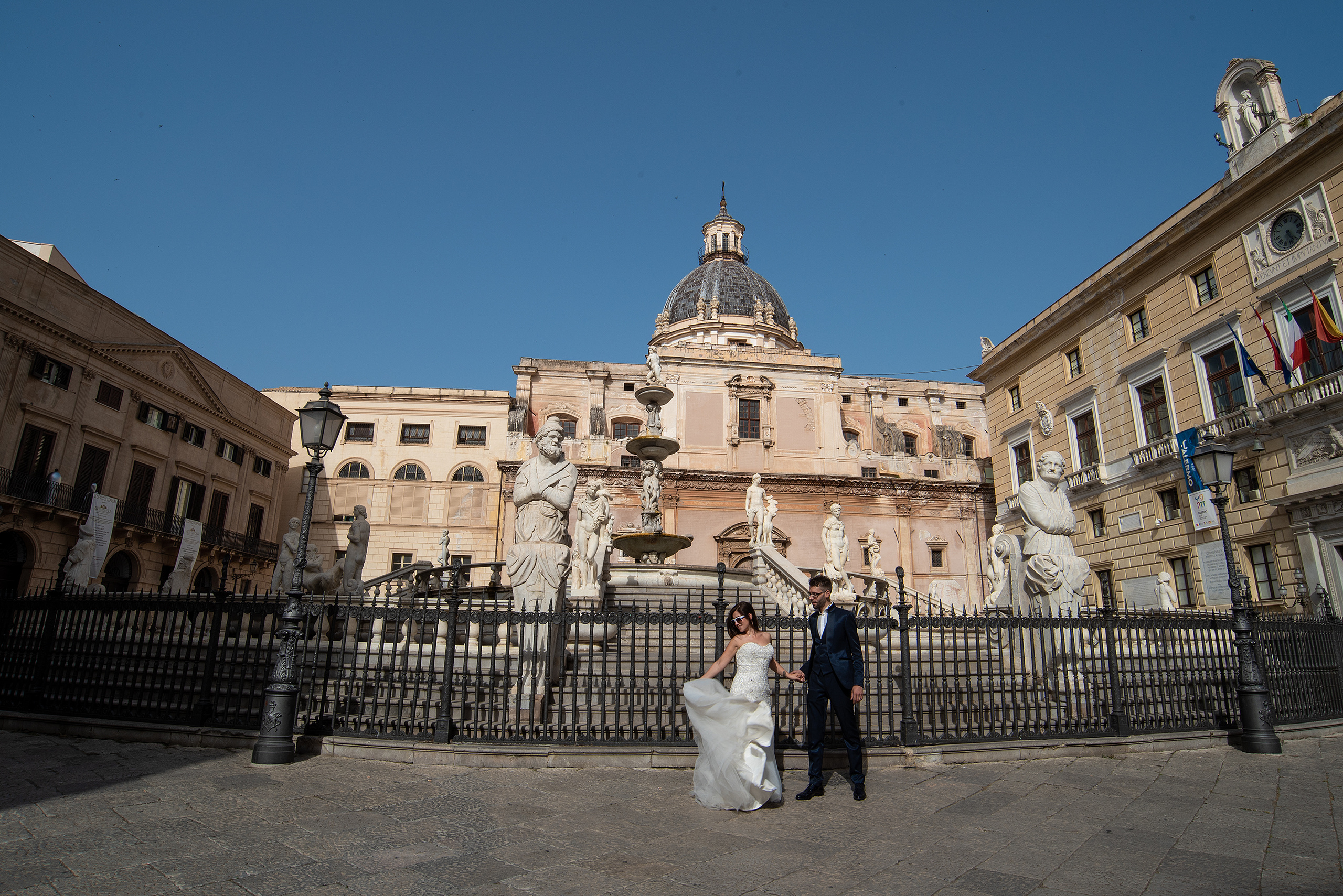 Denise & Piero. Свадебный фотограф на Сицилии Гвидо Каналелла