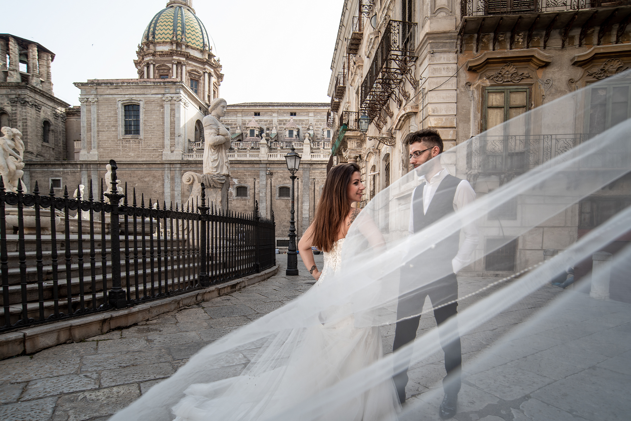 Denise & Piero. Свадебный фотограф на Сицилии Гвидо Каналелла