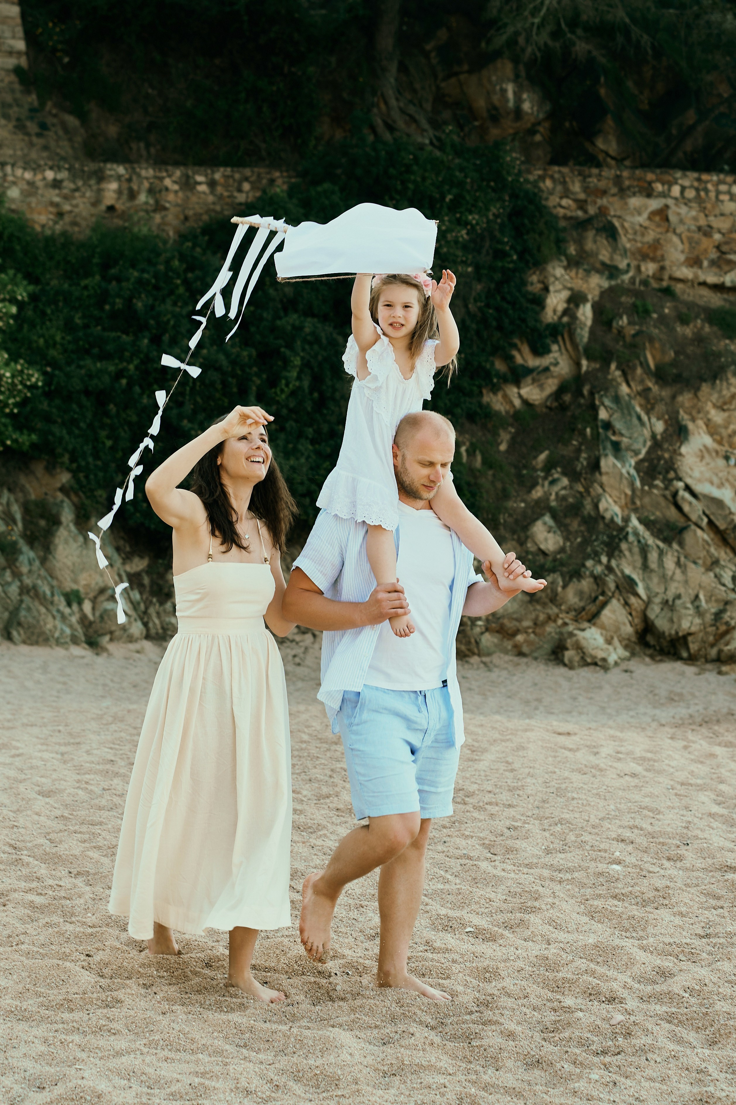 На пляже. Ллорет де Мар. Фотограф в Барселоне Жанна Захарченко