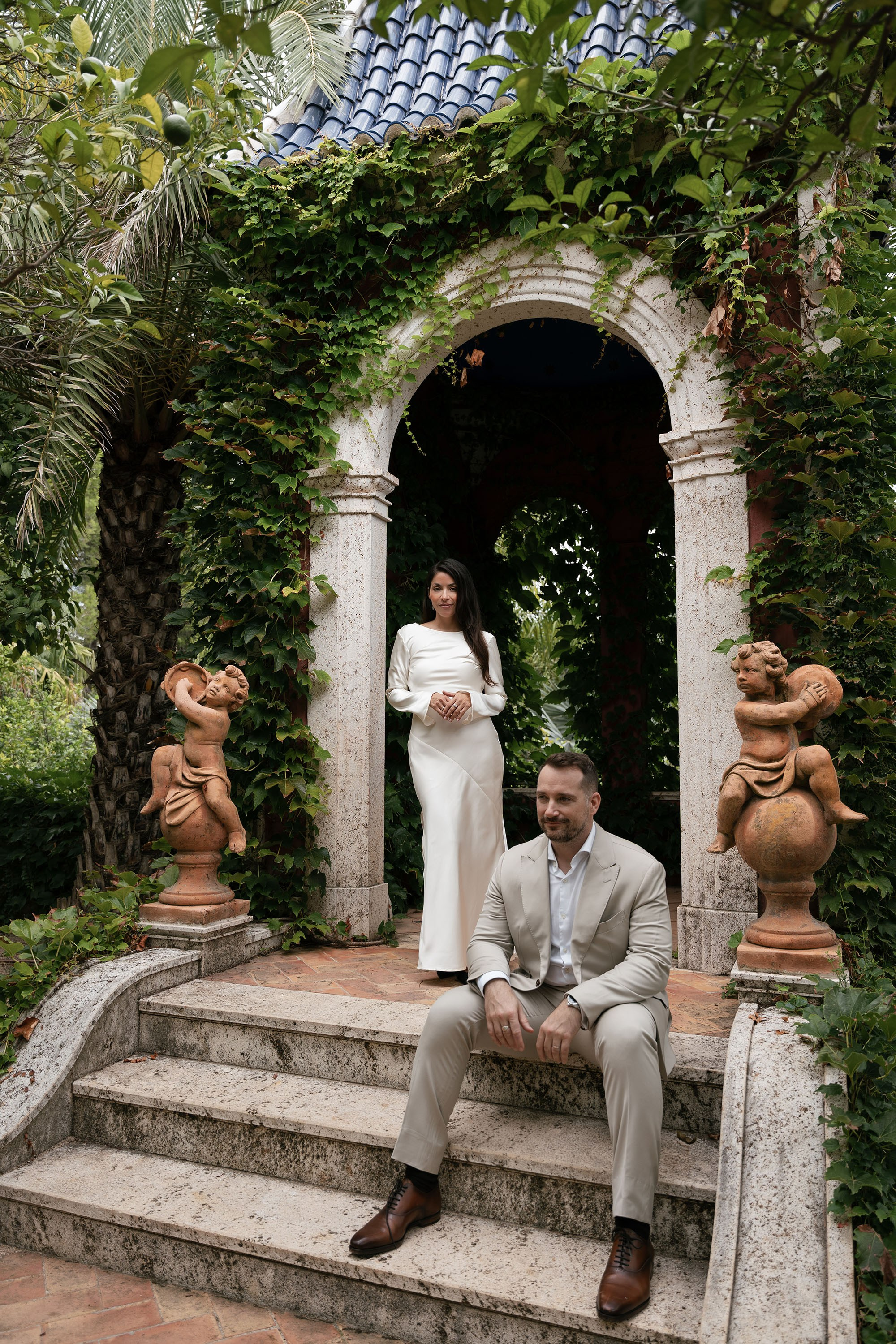 Johanna and Francesco. Destination Wedding Photographers and content creators based in Spain