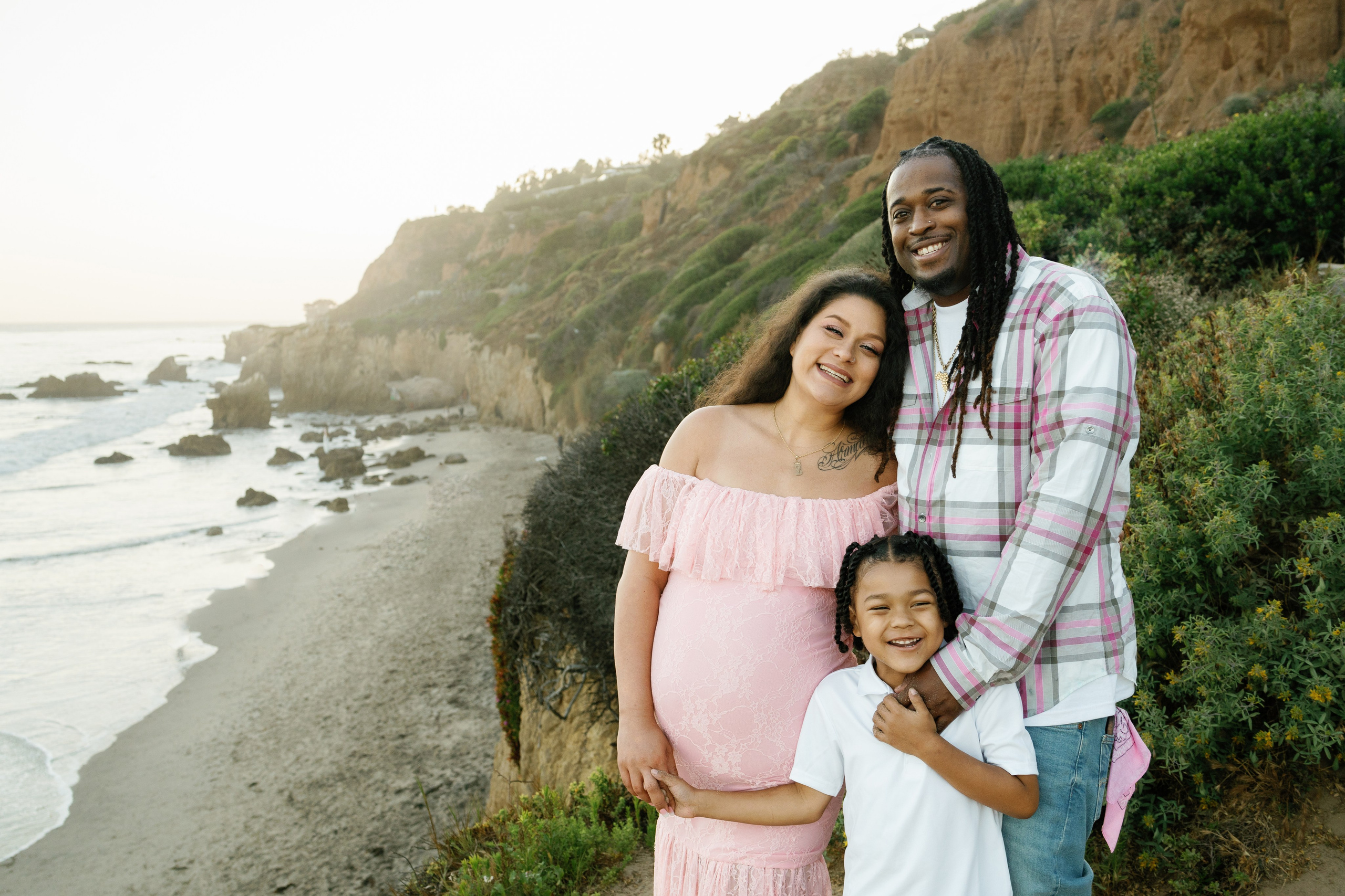 El Matador Beach Maternity Session. Wedding Photography & Videography Team in California, Los Angeles, San Francisco, San Diego and Travel