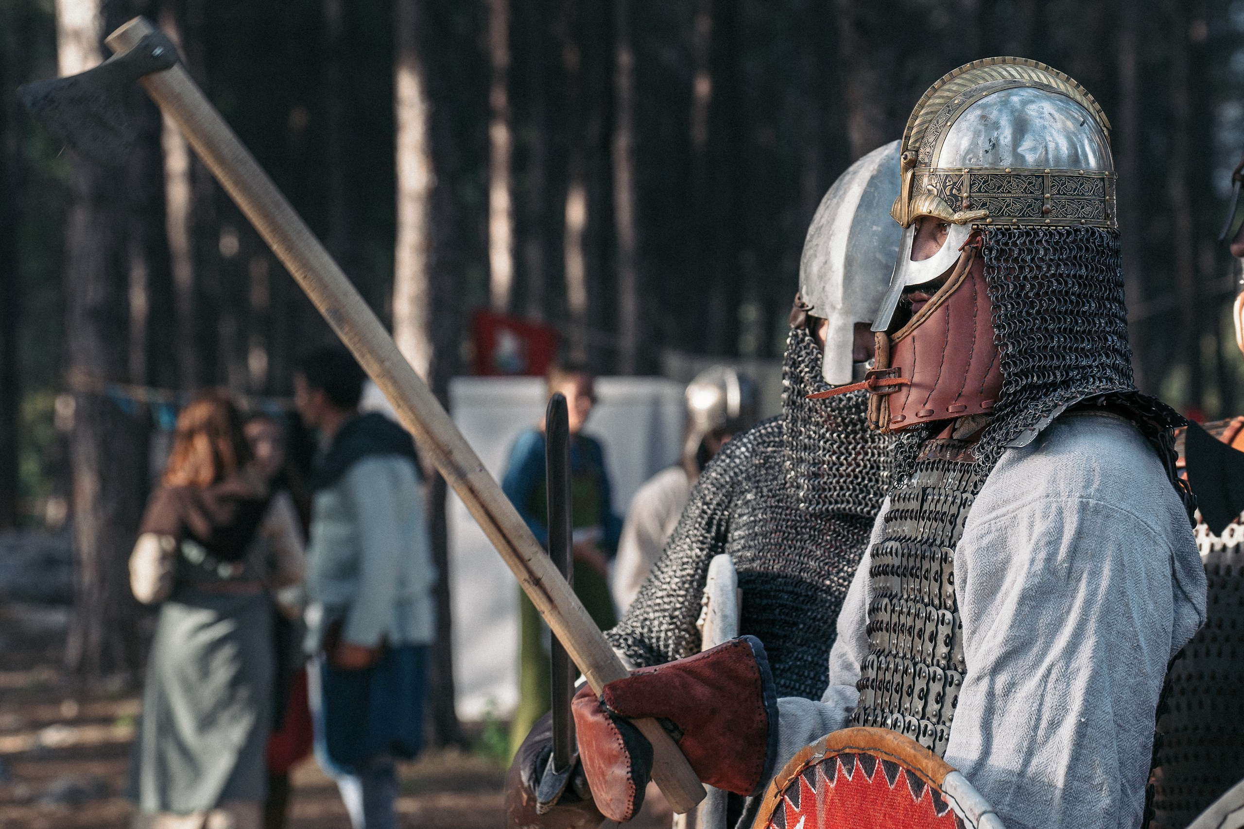 Чёрный Фьорд — реконструкция лагеря викингов | Клуб «Нортман». КРиС «Нортман»