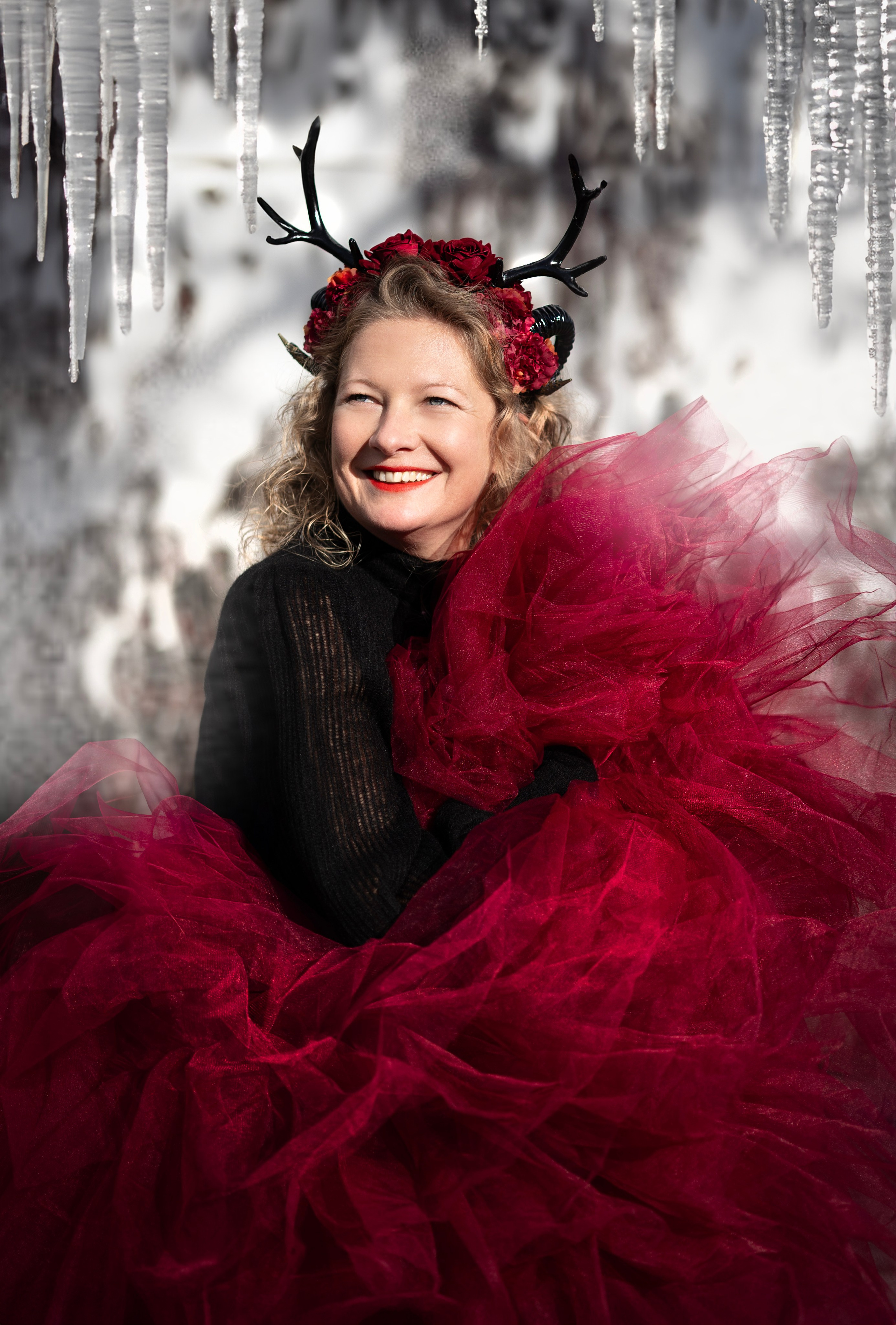 Christmas fairy. Photographer in Munich