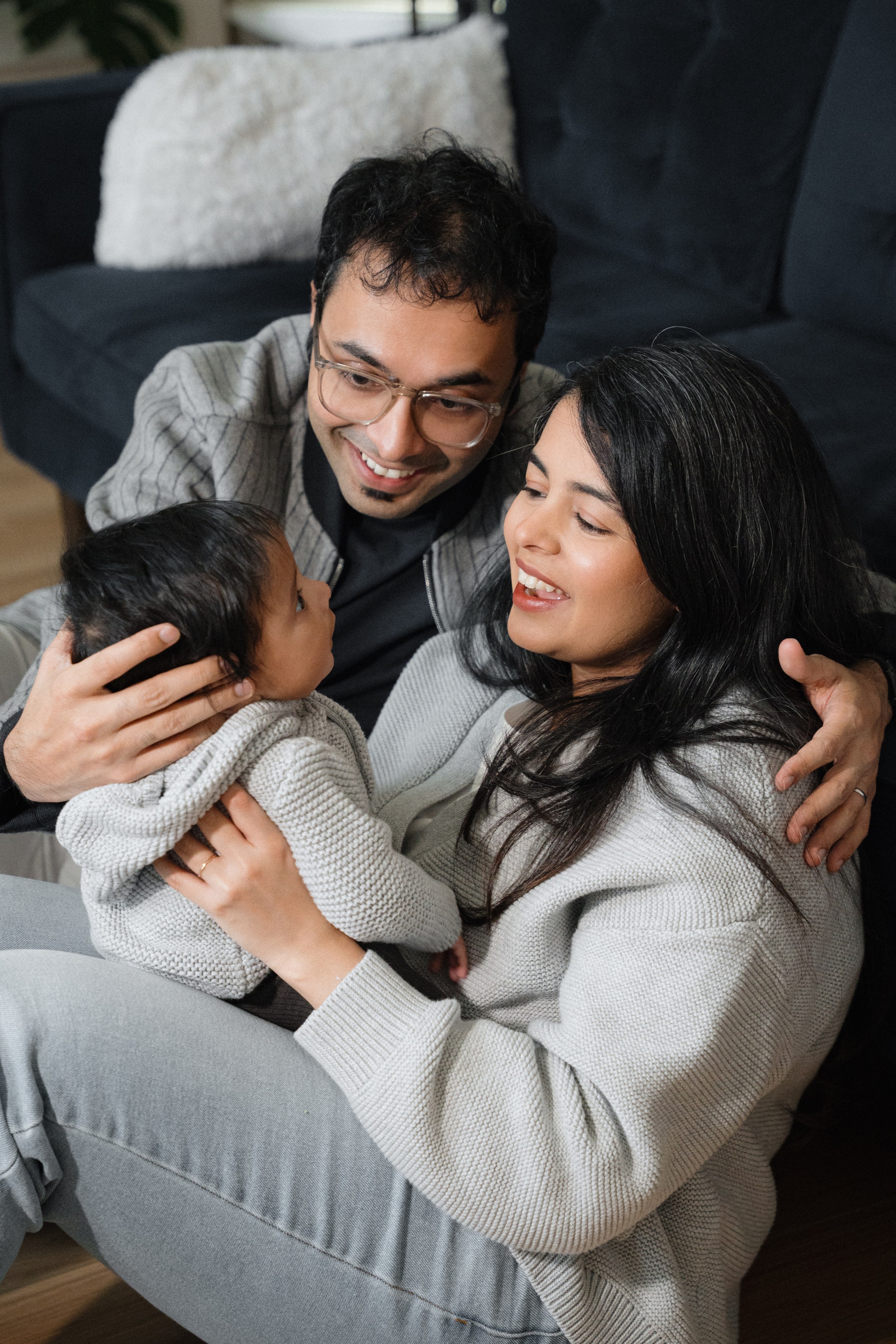 Saloni’s family. Photographer in Washington Sophia D