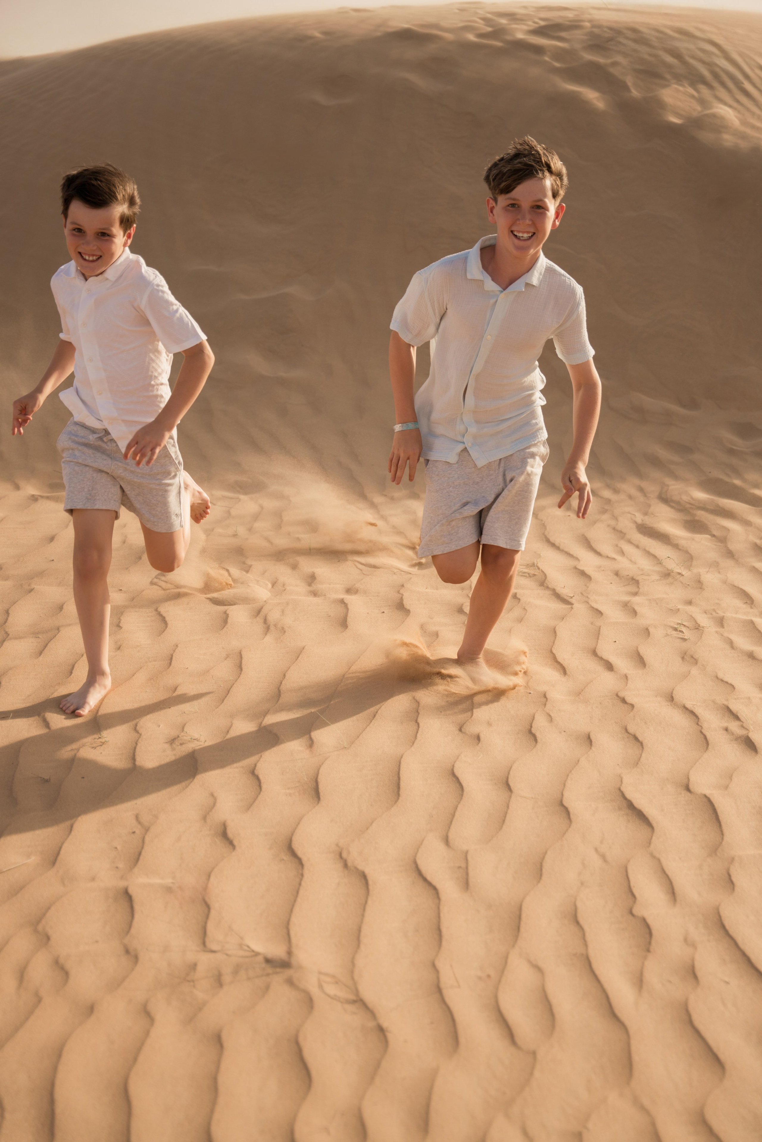 Desert run and fun!. Angela Iakovleva — Family Photographer in Dubai