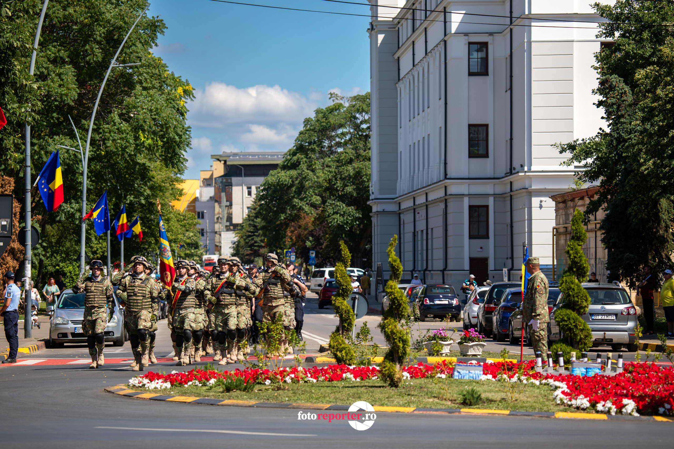 Ziua Drapelului Național sărbătorită la Botoșani