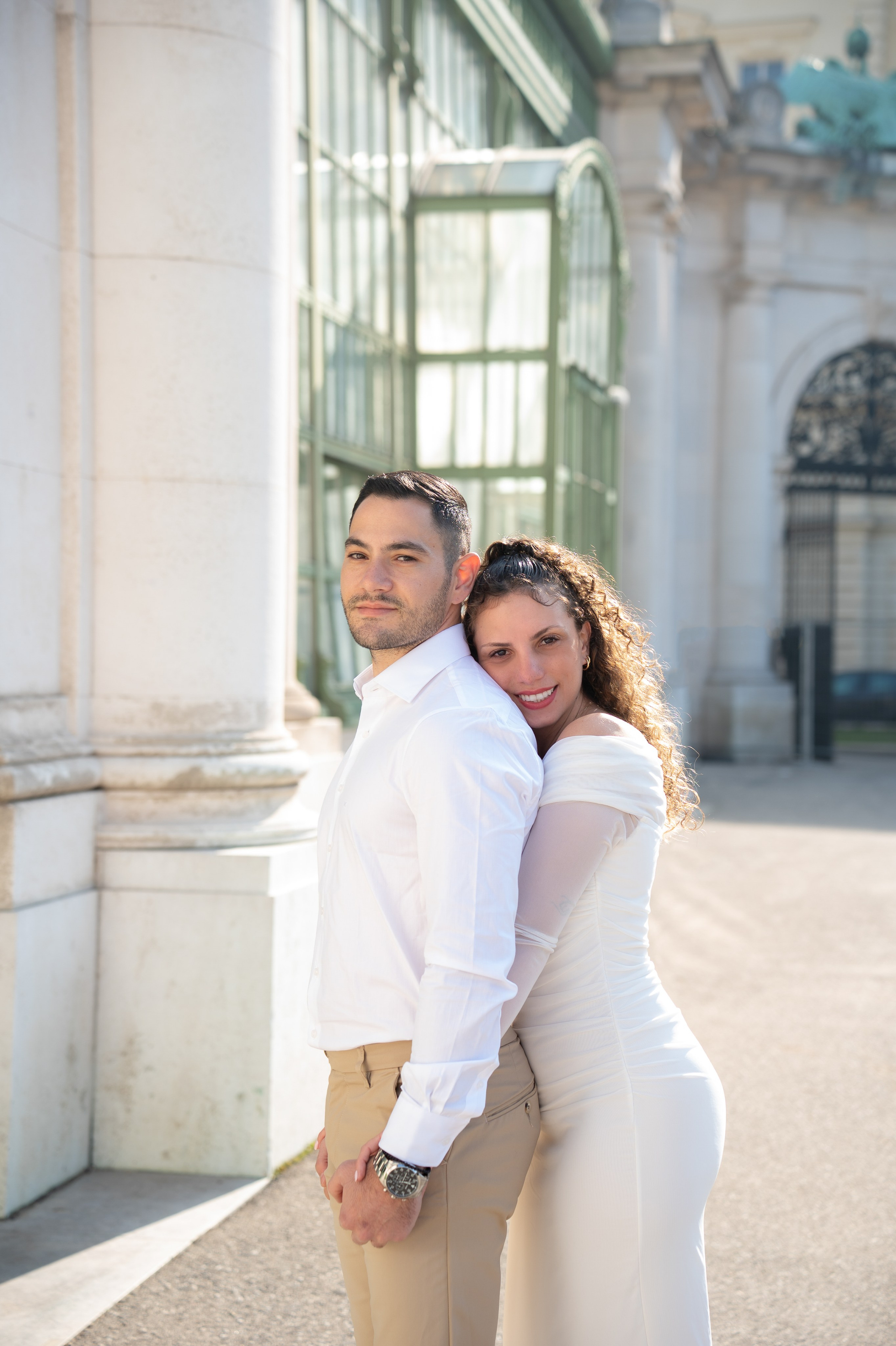Nestoras & Stefania. Photo Vienna and Bratislava