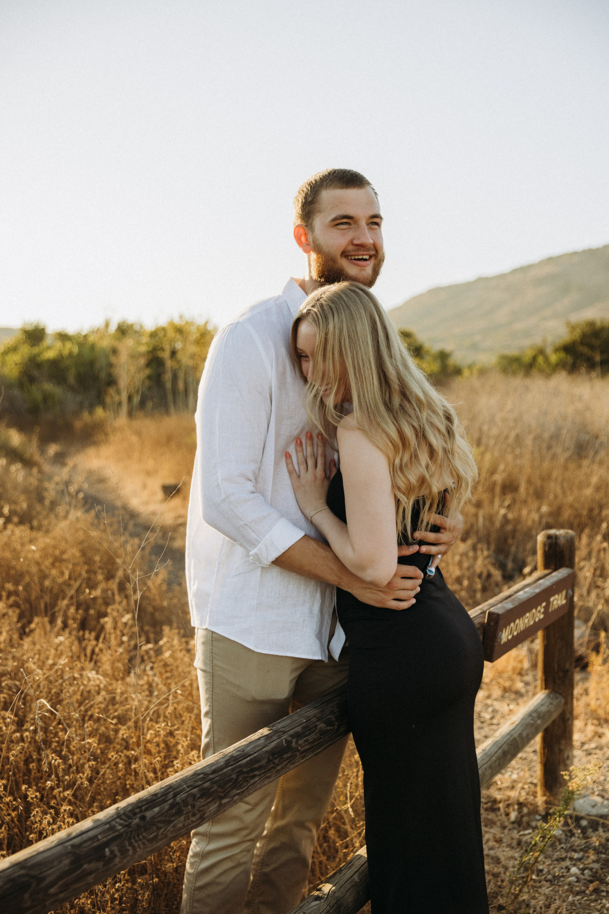 Anniversary Photoshoot at Sunset in a Scenic Field | Taya Frank. Southern California Family and Couple Photographer