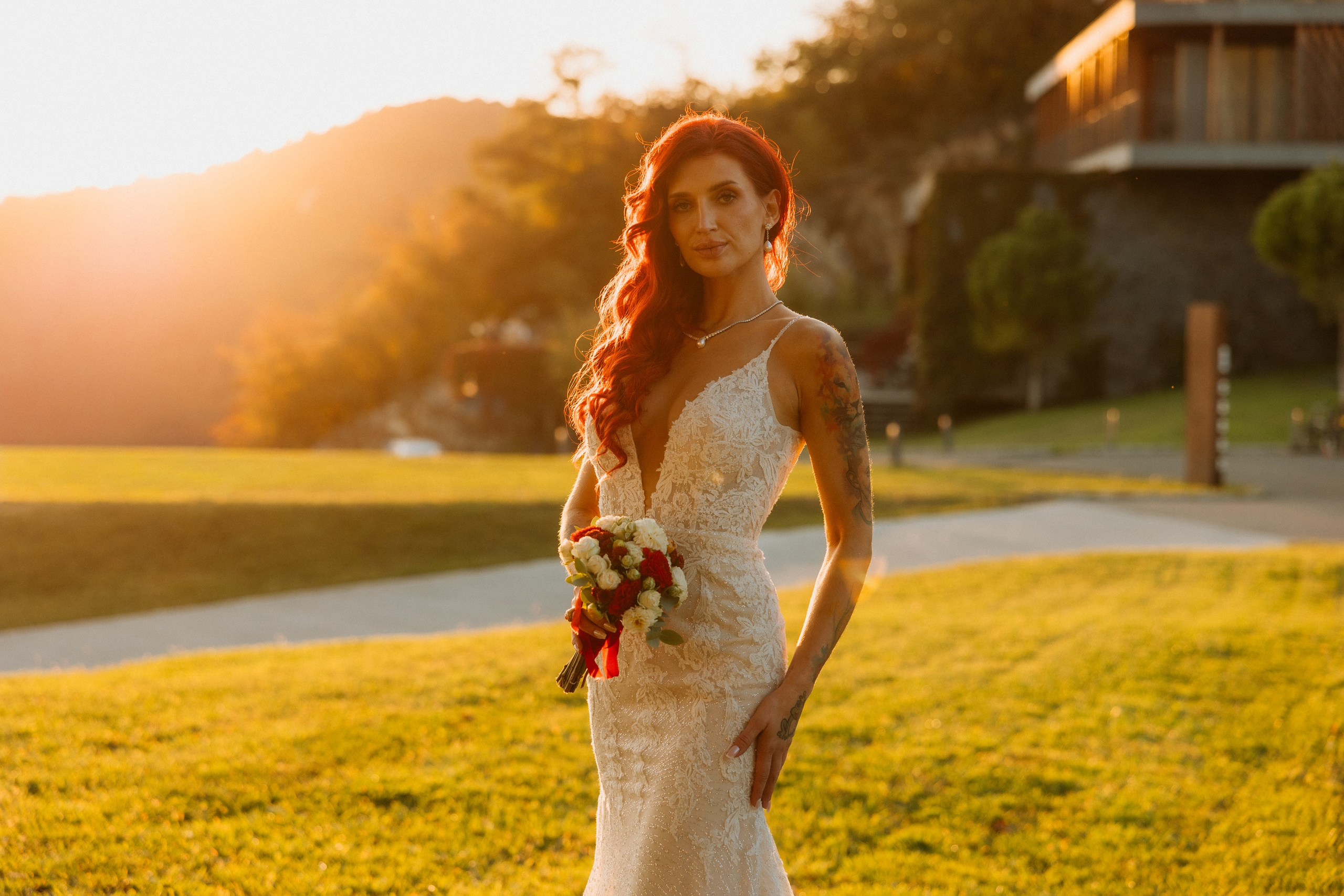 A dreamy wedding on Kvareli lake. Wedding photographer in Tbilisi Ioseb Mamniashvili