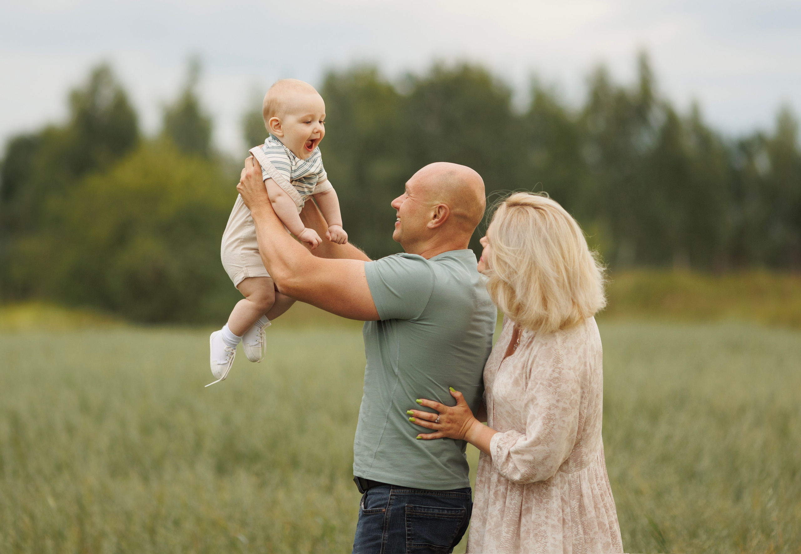 После летнего дождя. Семейный и детский фотограф в Вильнюсе Светлана Наумова