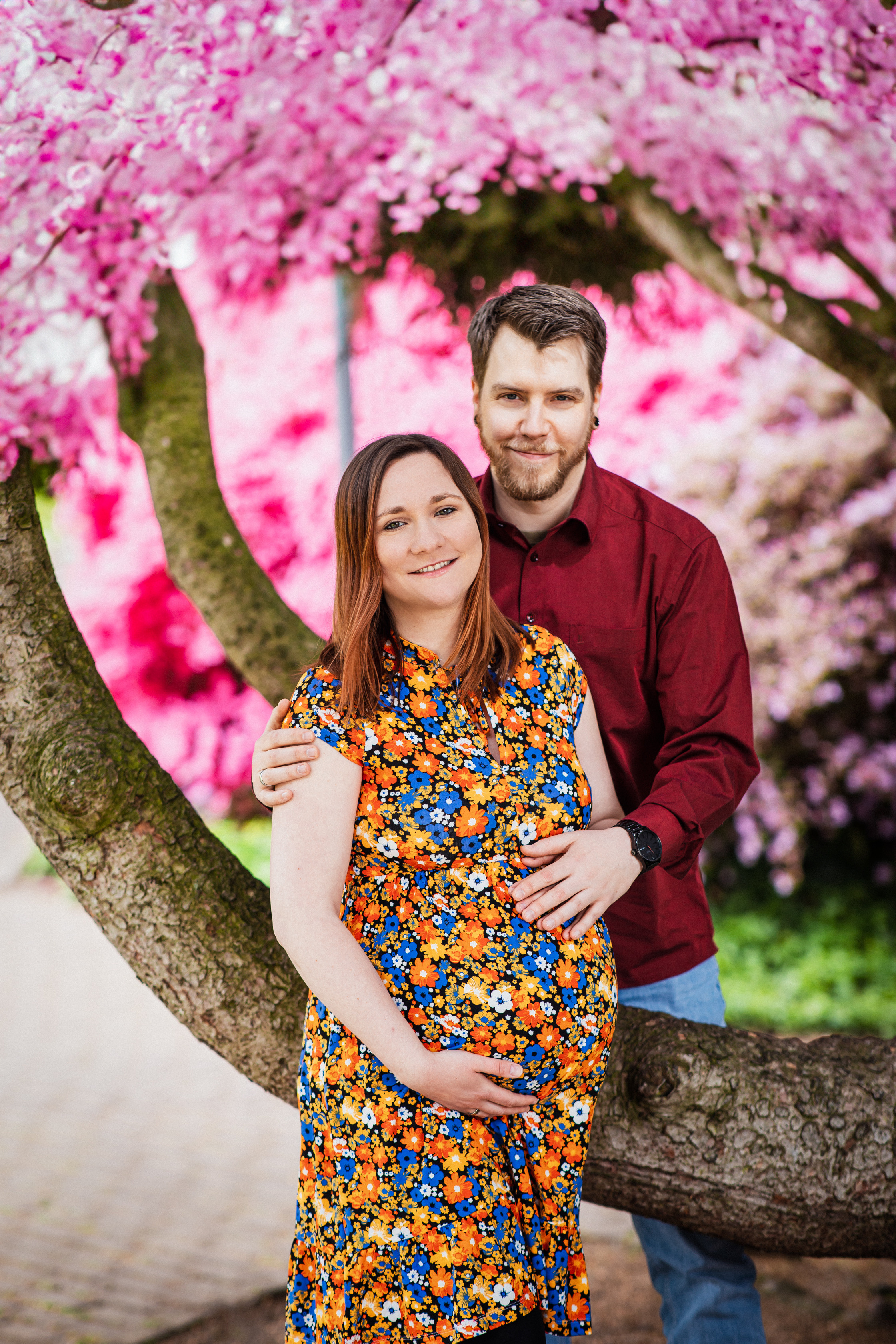 Fotoshooting im Botanischen Garten Bielefeld | Natürliche Outdoor Fotografie. Hochzeitsfotografin in Gütersloh | Authentische Hochzeitsreportagen | TK Photographie