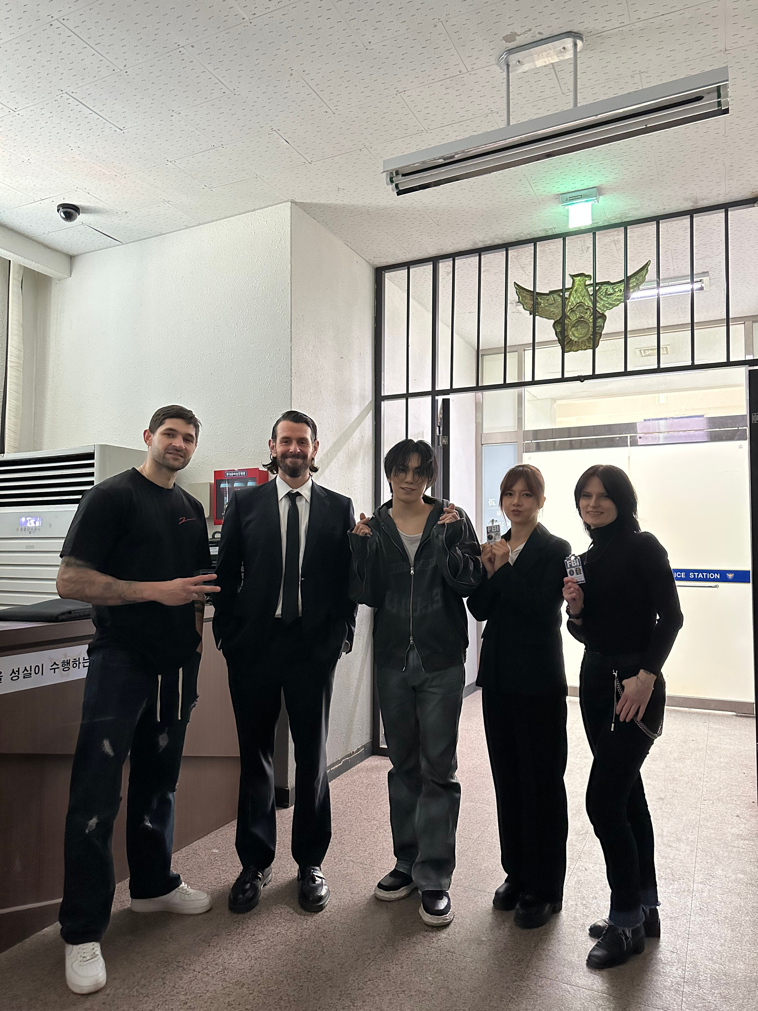 K_POP IDOL Solo MV ROCKY “BA BA BYE” — 취조실에서 범인을 취조하는 형사역할, 06/03/2025. Photographer in Seoul Dobrokvashina Natalya