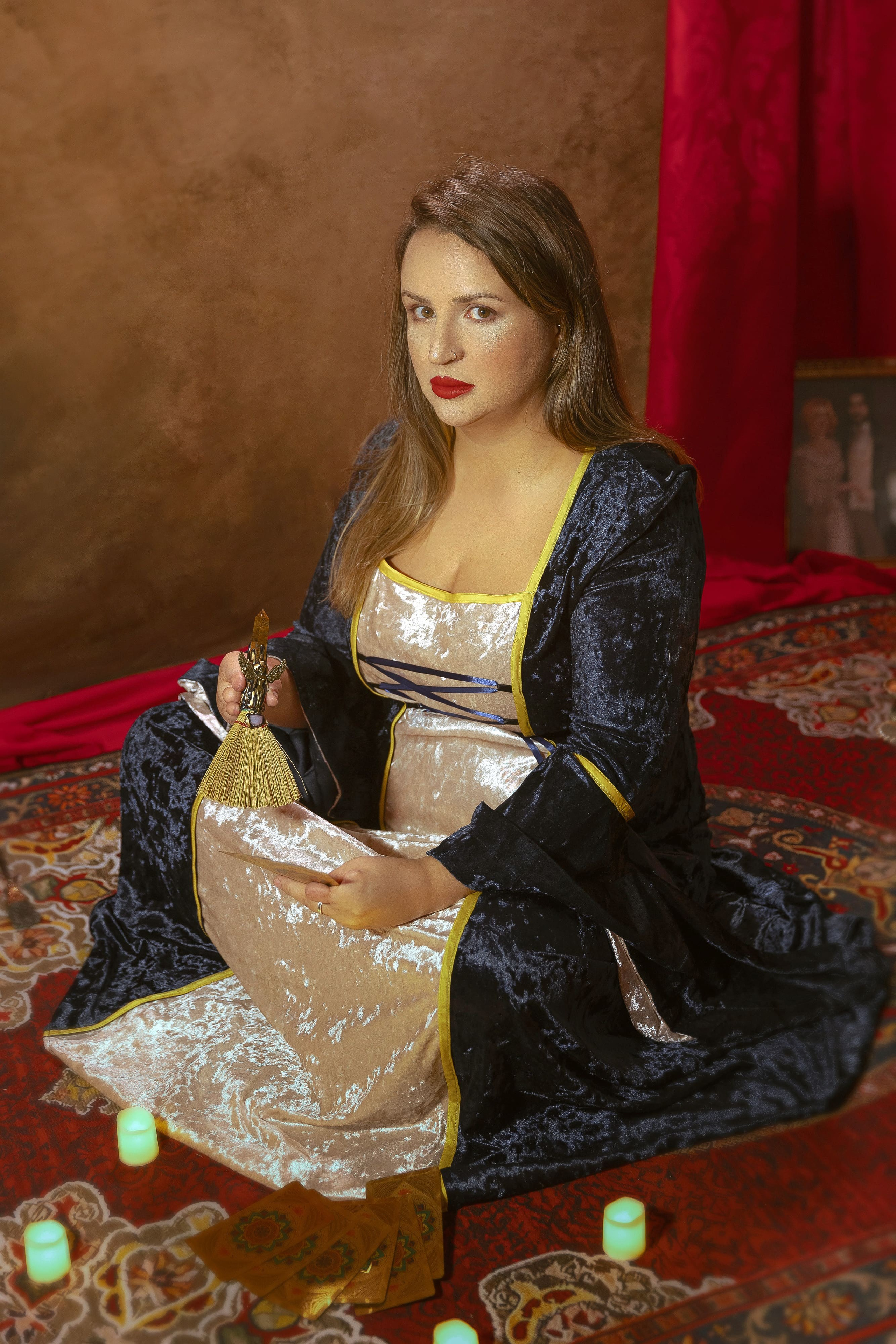 Ensaio Artistico estilo Pintura Barroca. Fotógrafa em são paulo — Fotos Autênticas