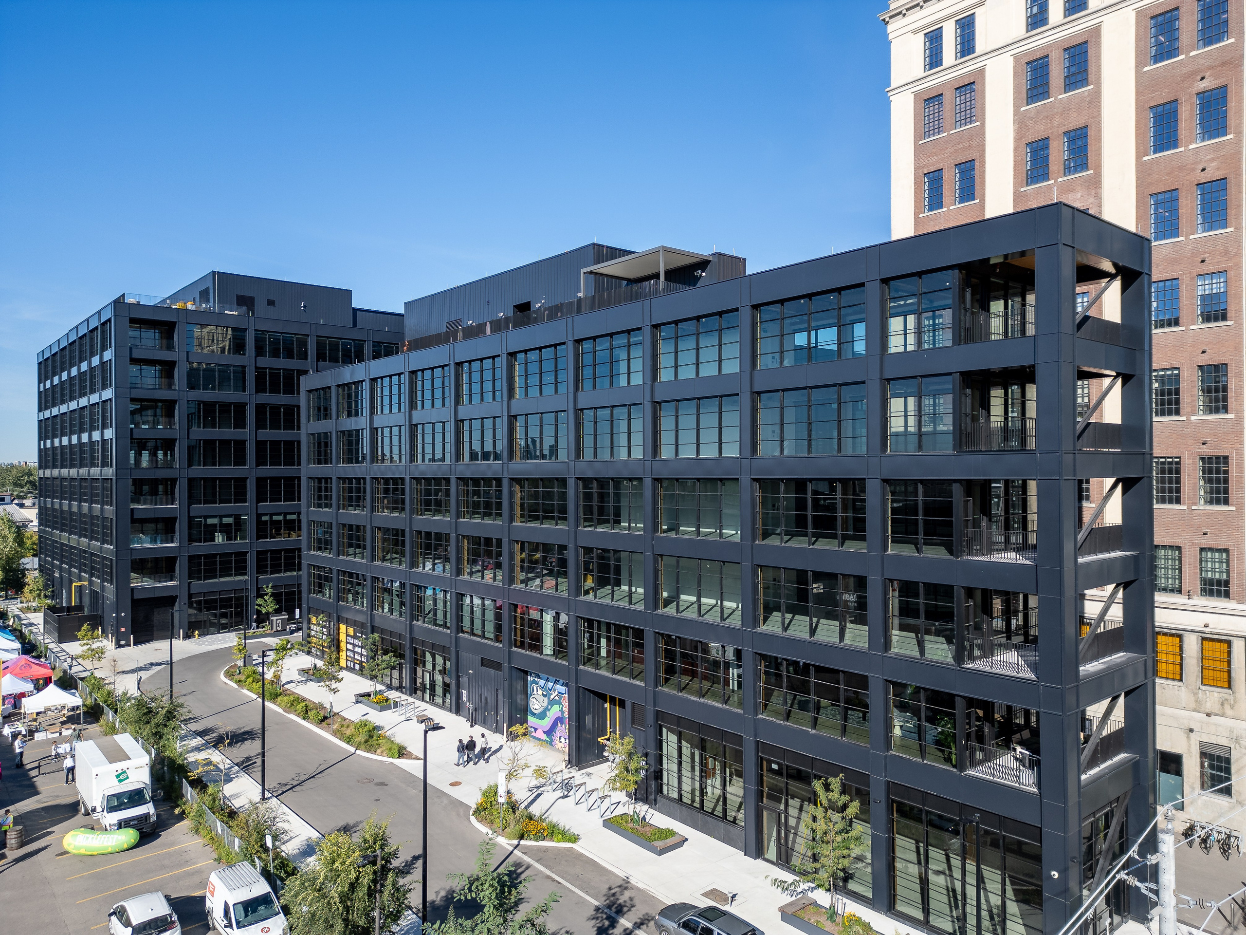 T3 Junction · 150 / 152 Sterling Road Toronto. FRIB Media · Photo & video for commercial, industrial, and construction projects in Toronto & GTA