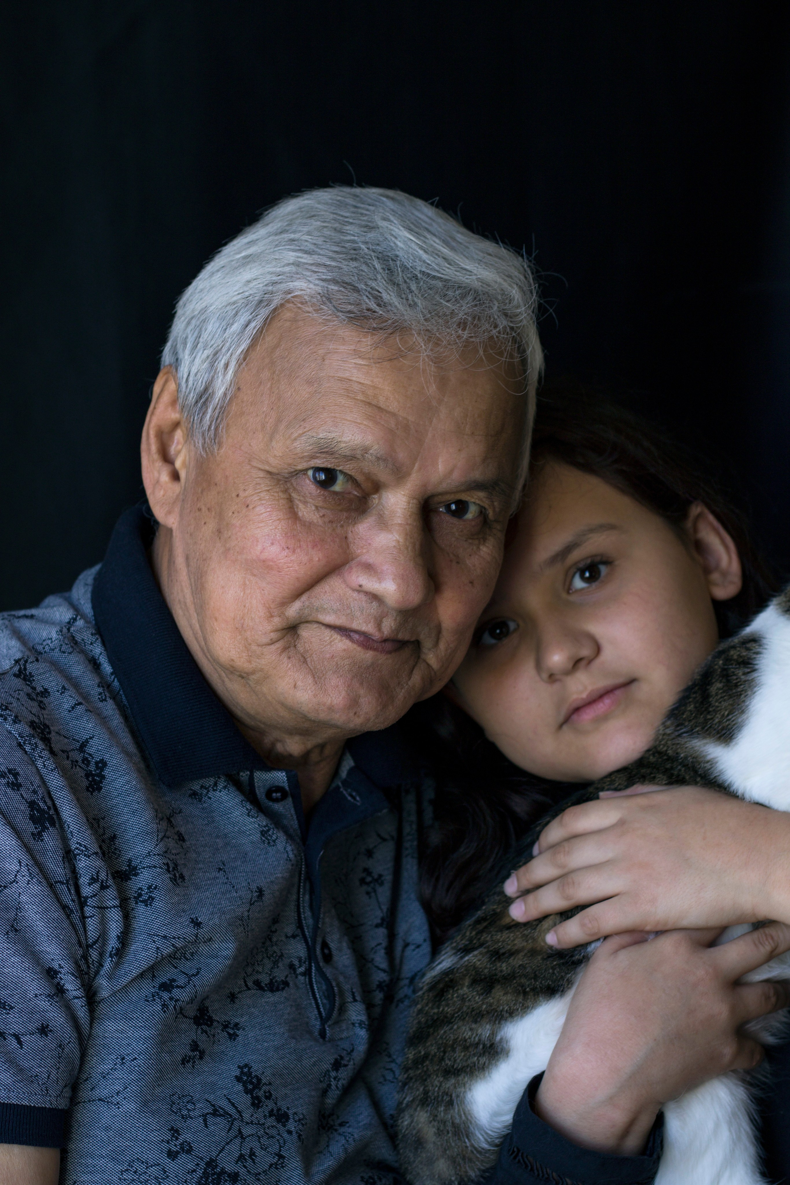 Babam ve kızım. Фотограф Рената Каман. Анталия, Турция