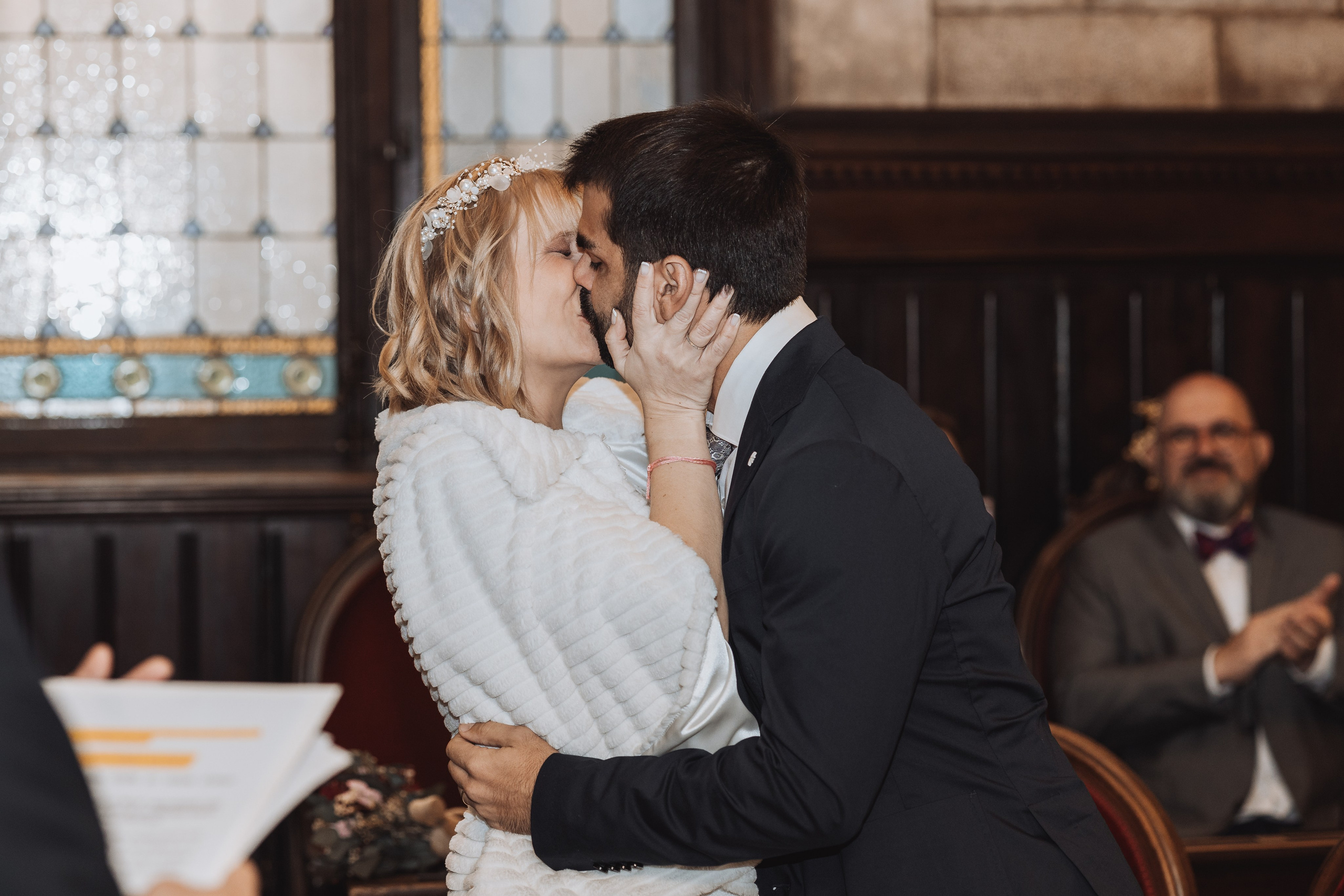 Sarah+Marc, 23.11.2024, Ayuntamiento de Girona. Свадебный фотограф в Каталонии