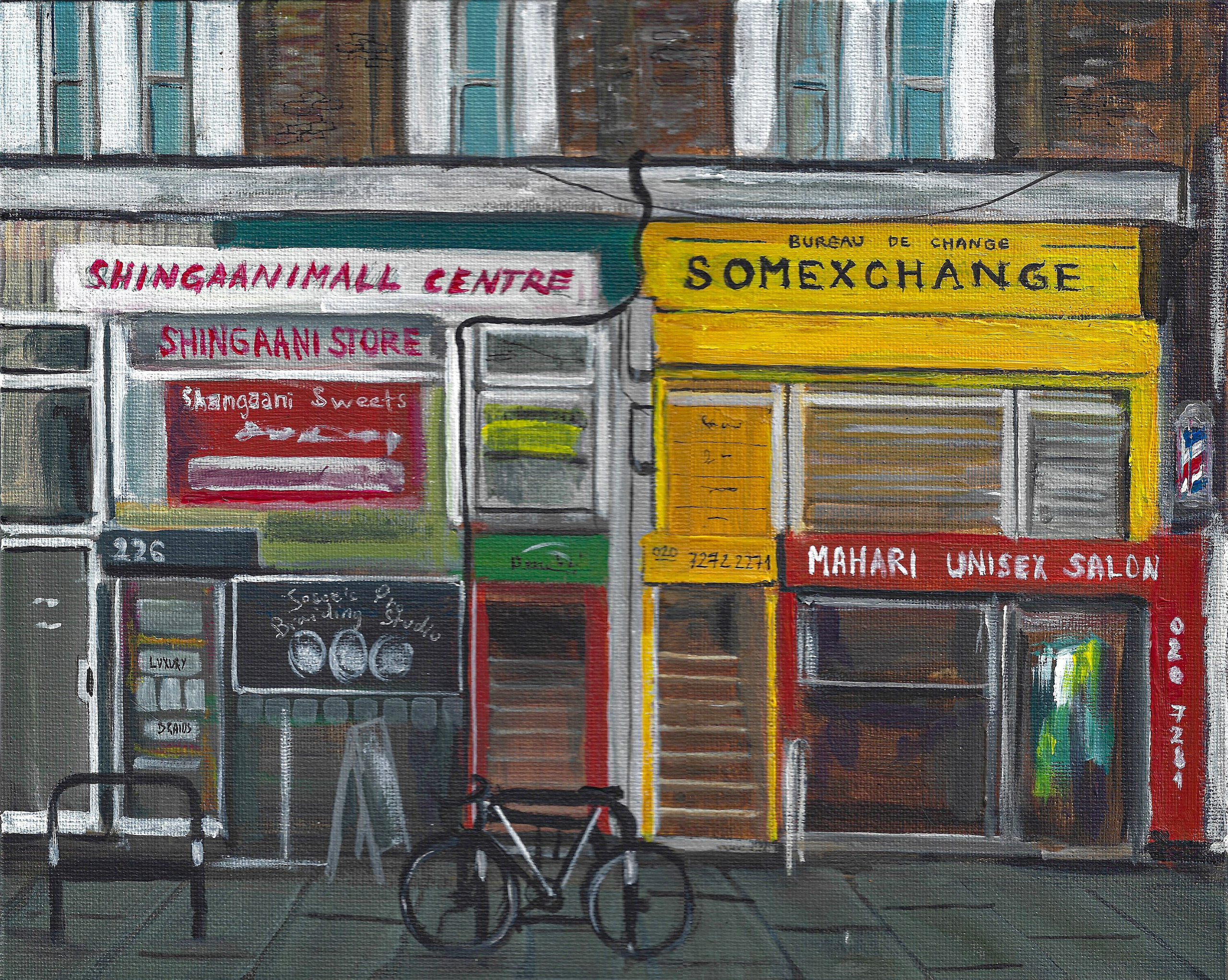 Urban views. Angelina Sorokopud. Artist in Strasbourg