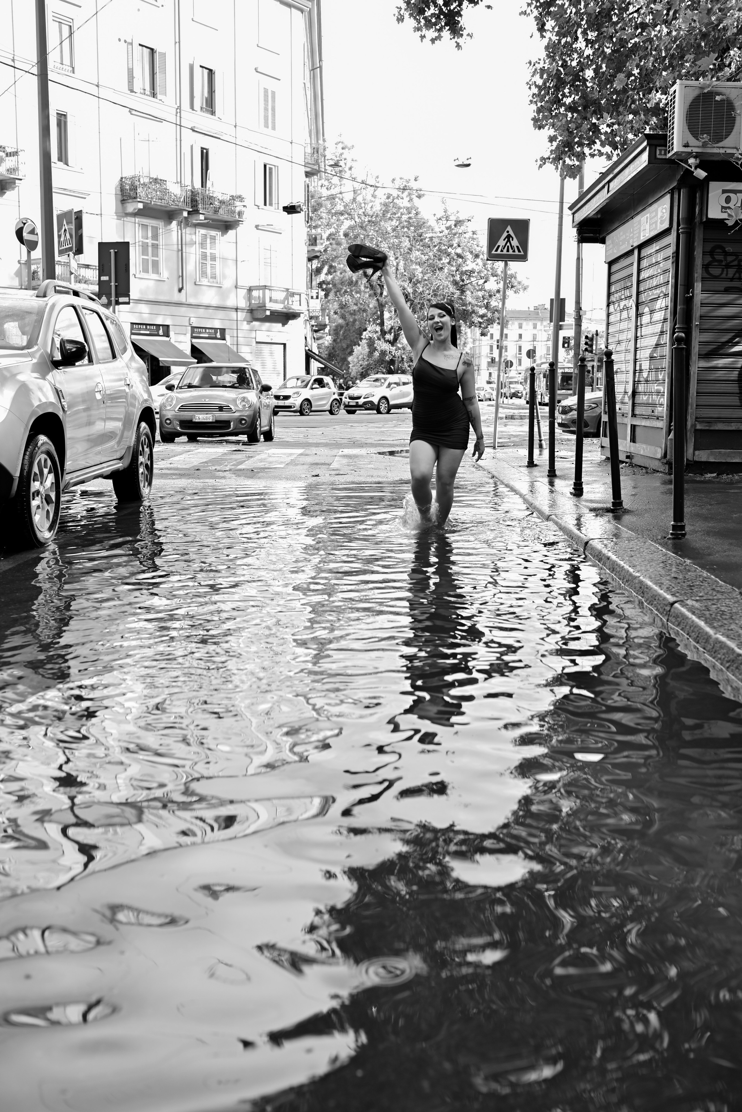 Scatti per far andare l’acqua di traverso all’ex