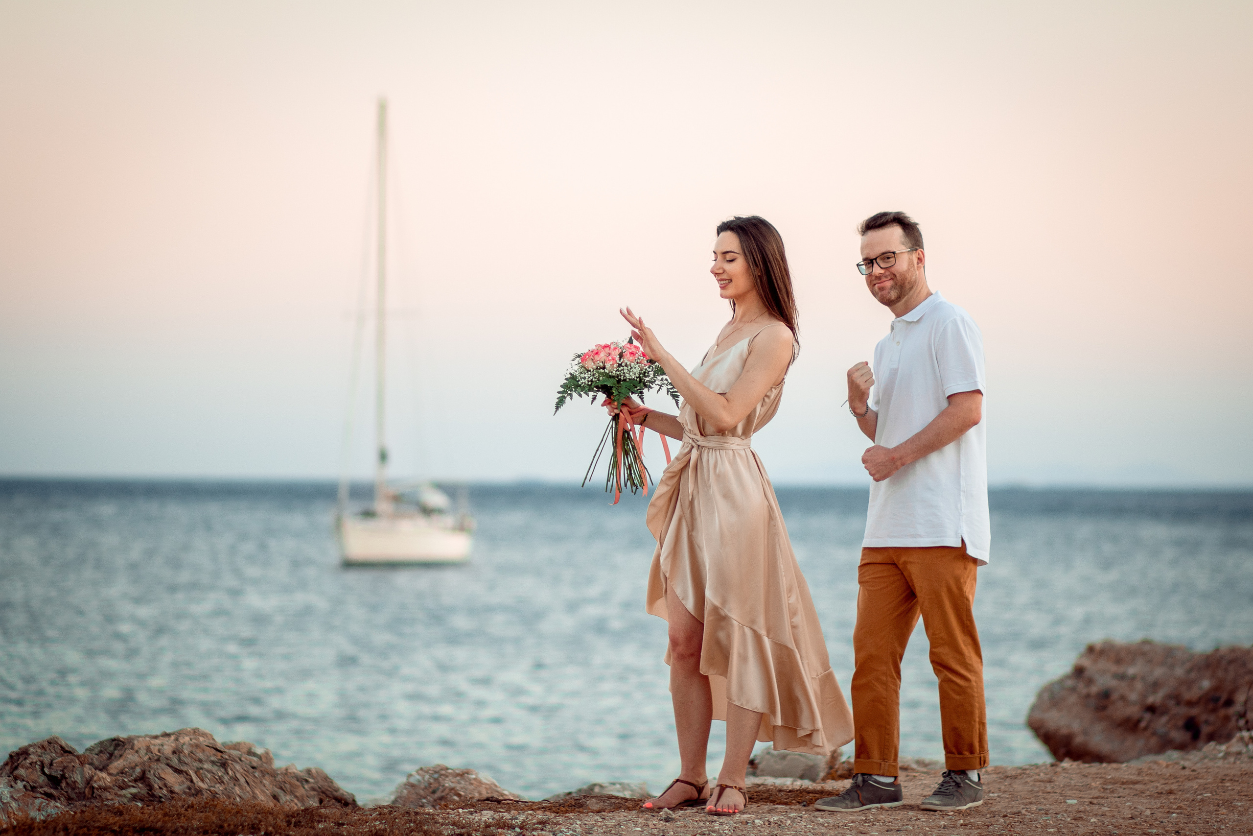 Engagement Love Story. Family Photographer in Greece