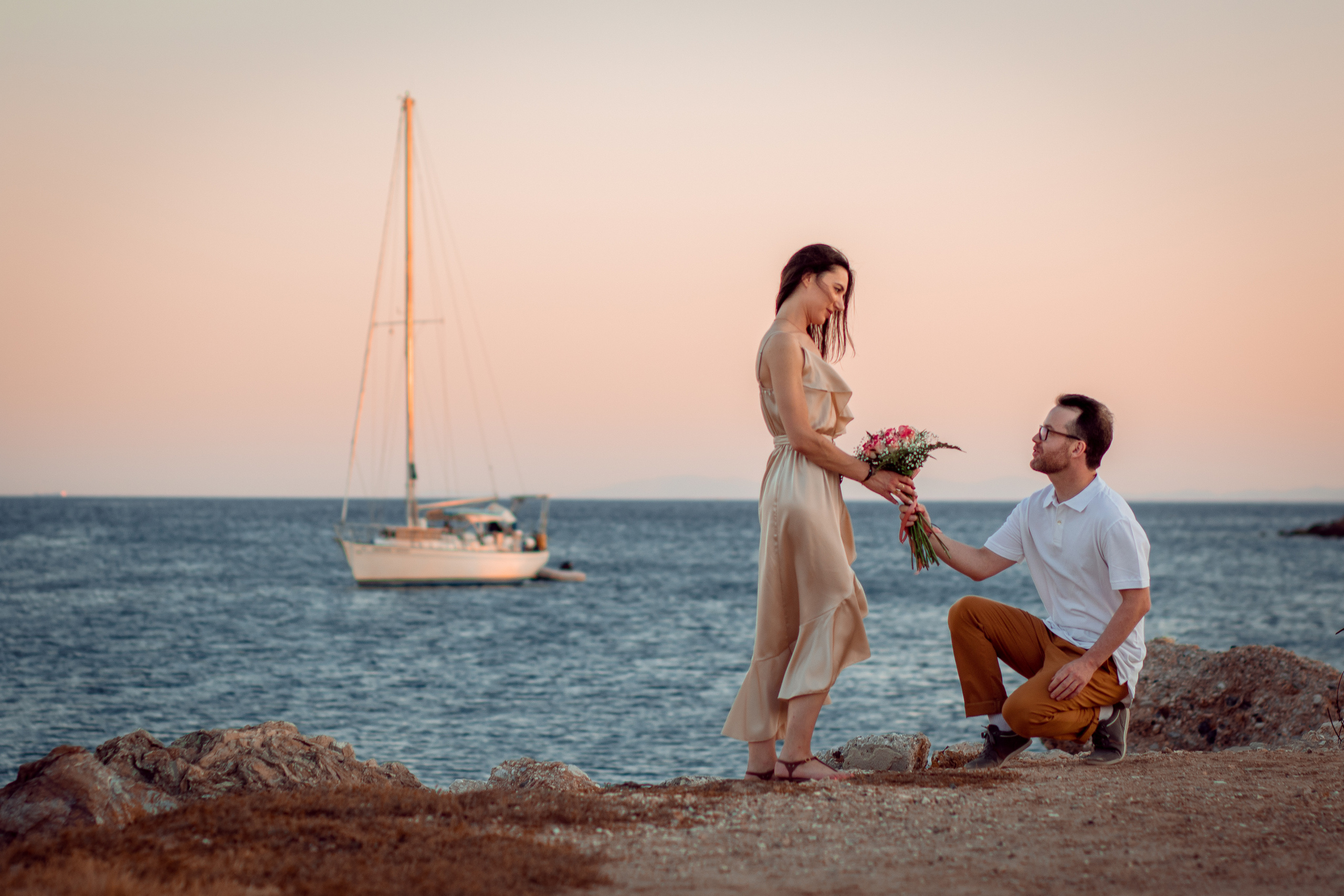 Engagement Love Story. Family Photographer in Greece