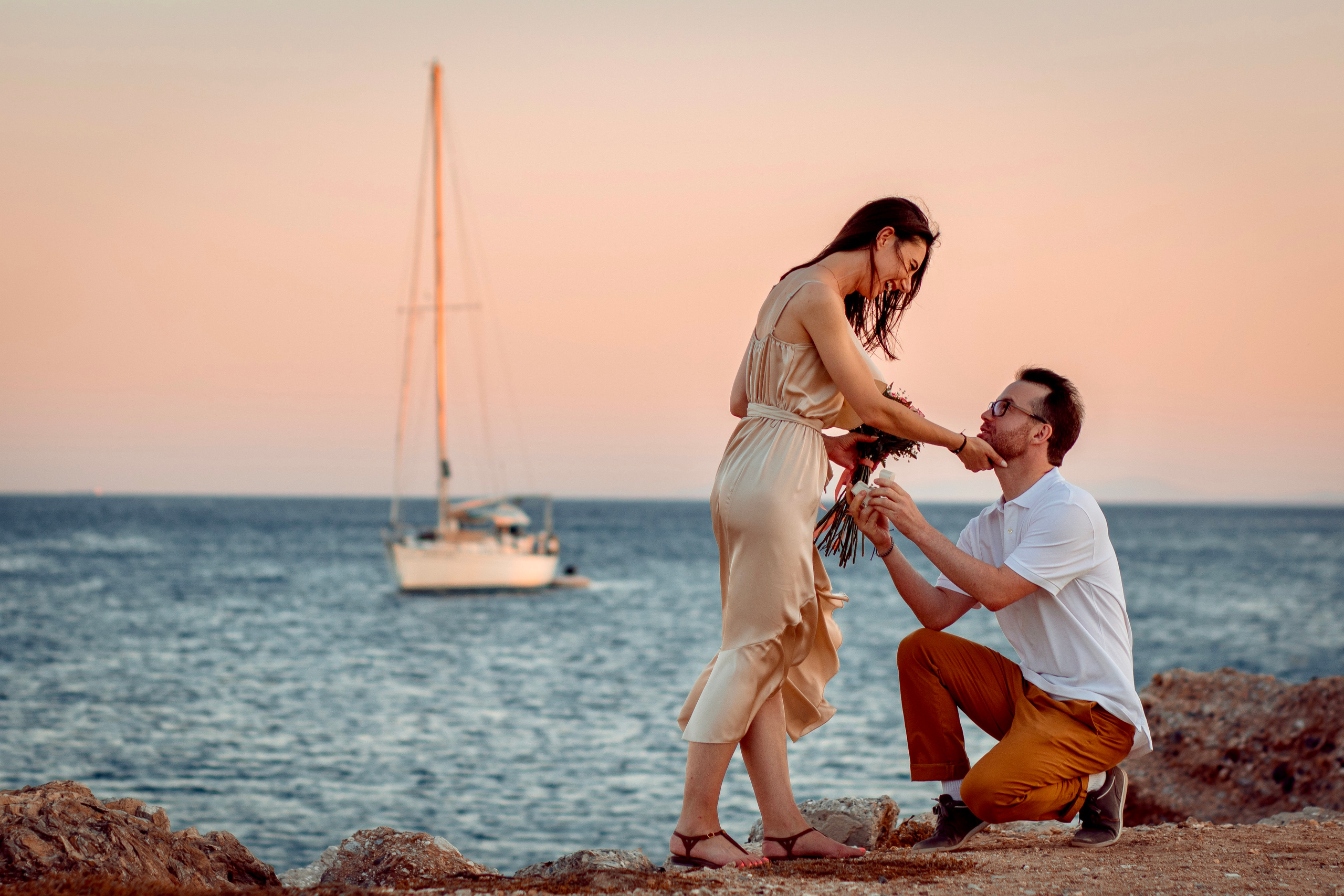 Engagement Love Story. Family Photographer in Greece