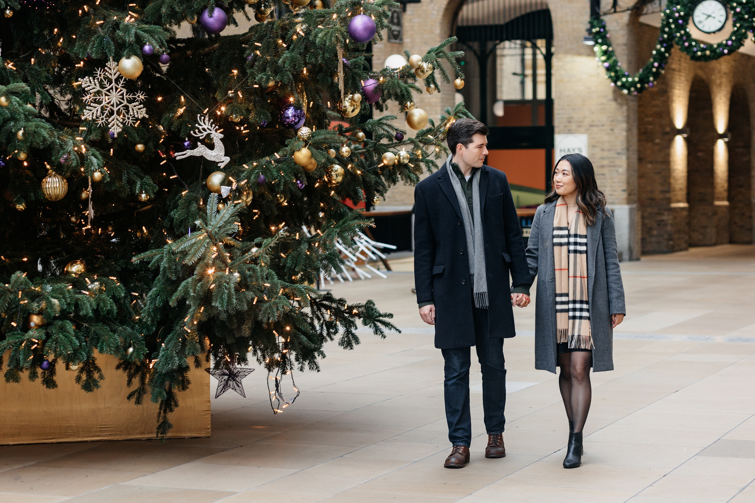 Christmas photoshoot in London. LondonPhotoStory — Vacation Photographer in London