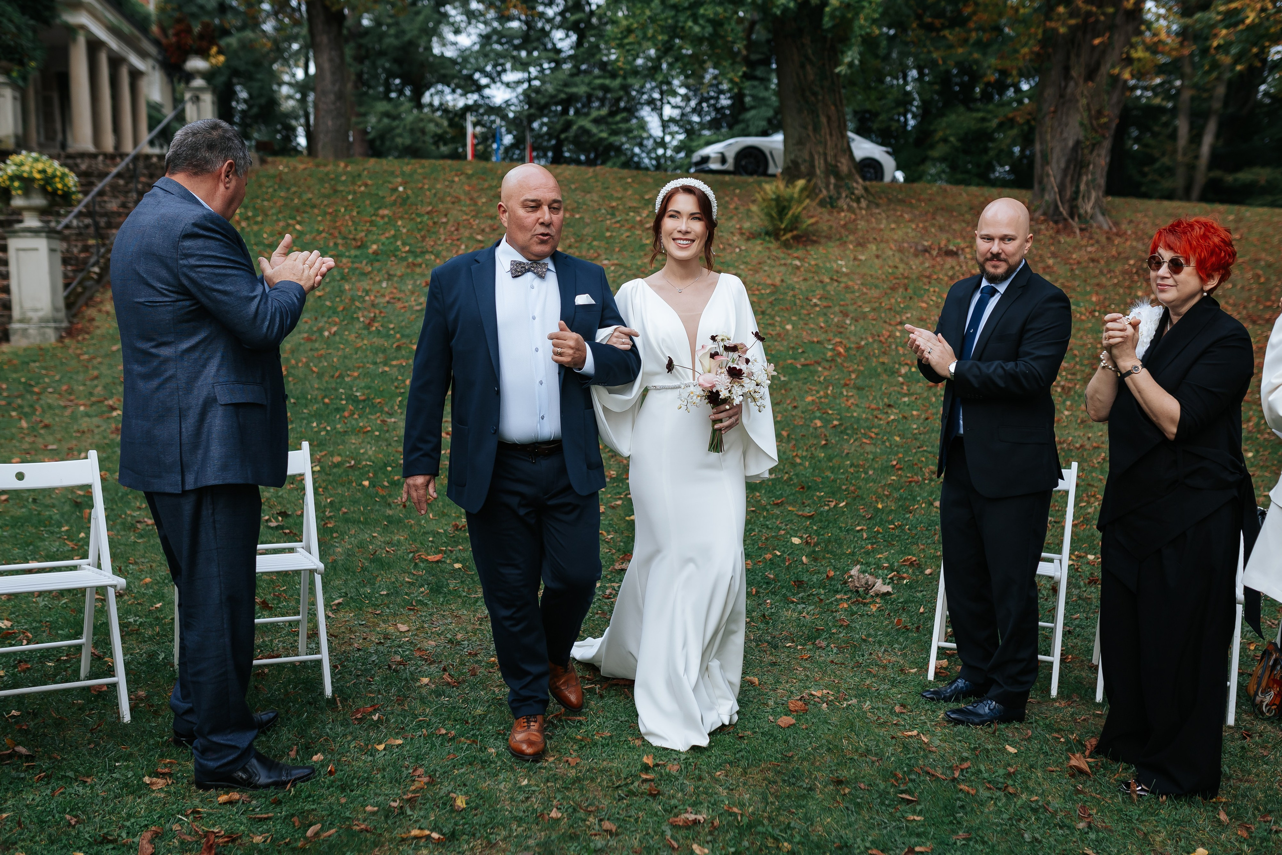 Maria & Serhiy. Dwor Sierakow. 25.09.2024. Fotograf ślubny i rodzinny w Krakowie Yana Klymova