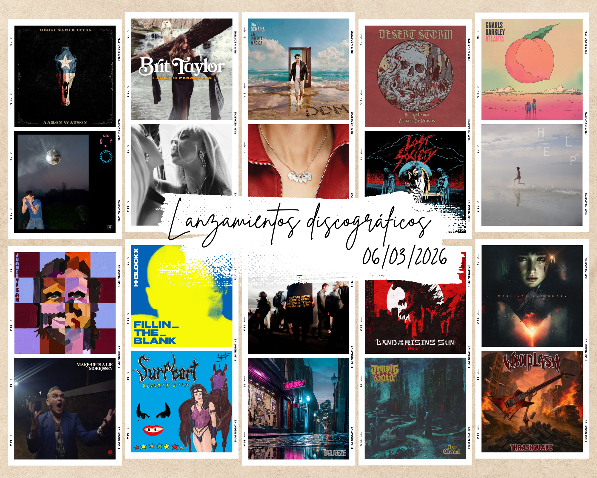 Most exciting upcoming album releases: March 6, 2026 | FOTKAI