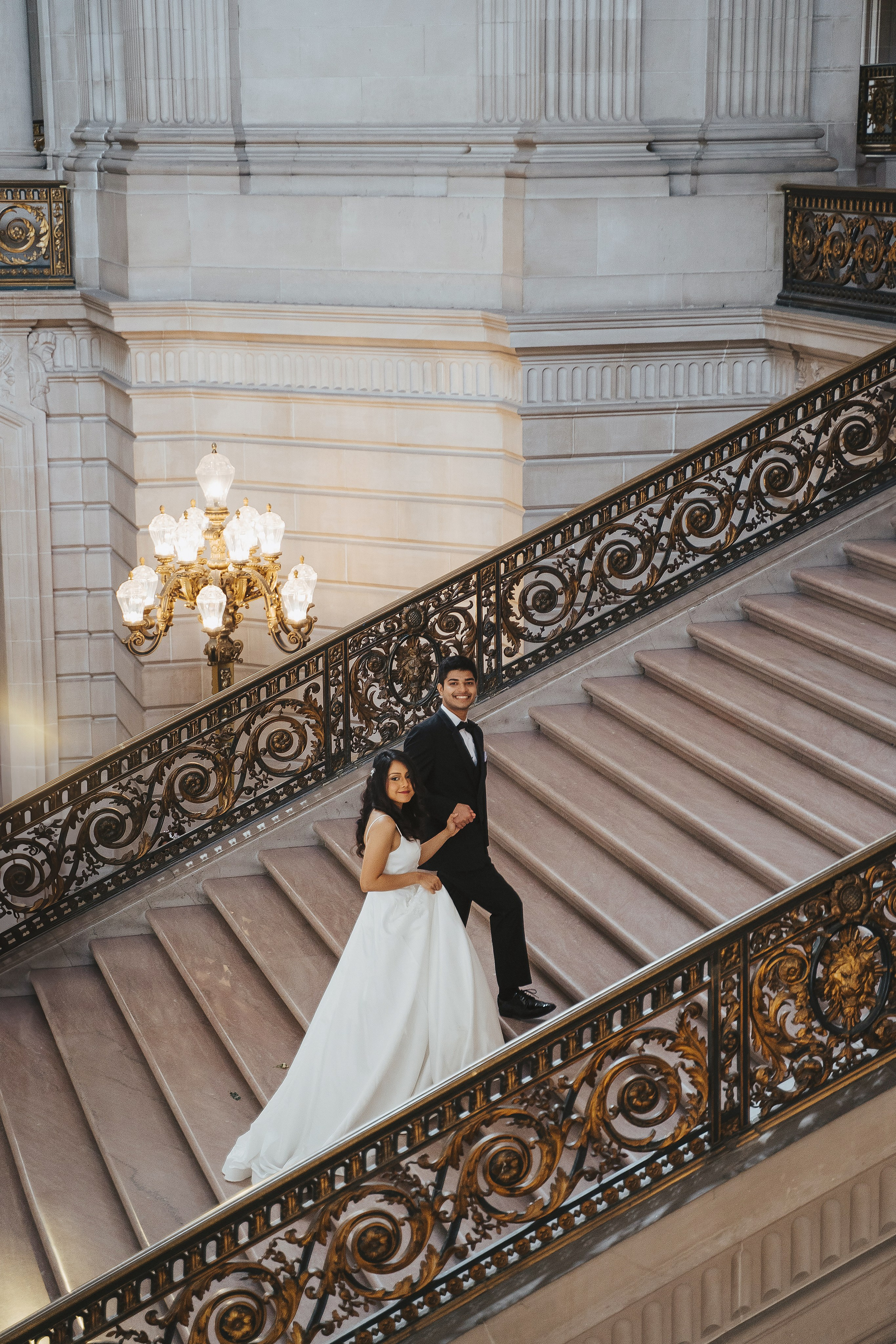 Sity Hall. Wedding family photographer and videographer California San Francisco Bay Area