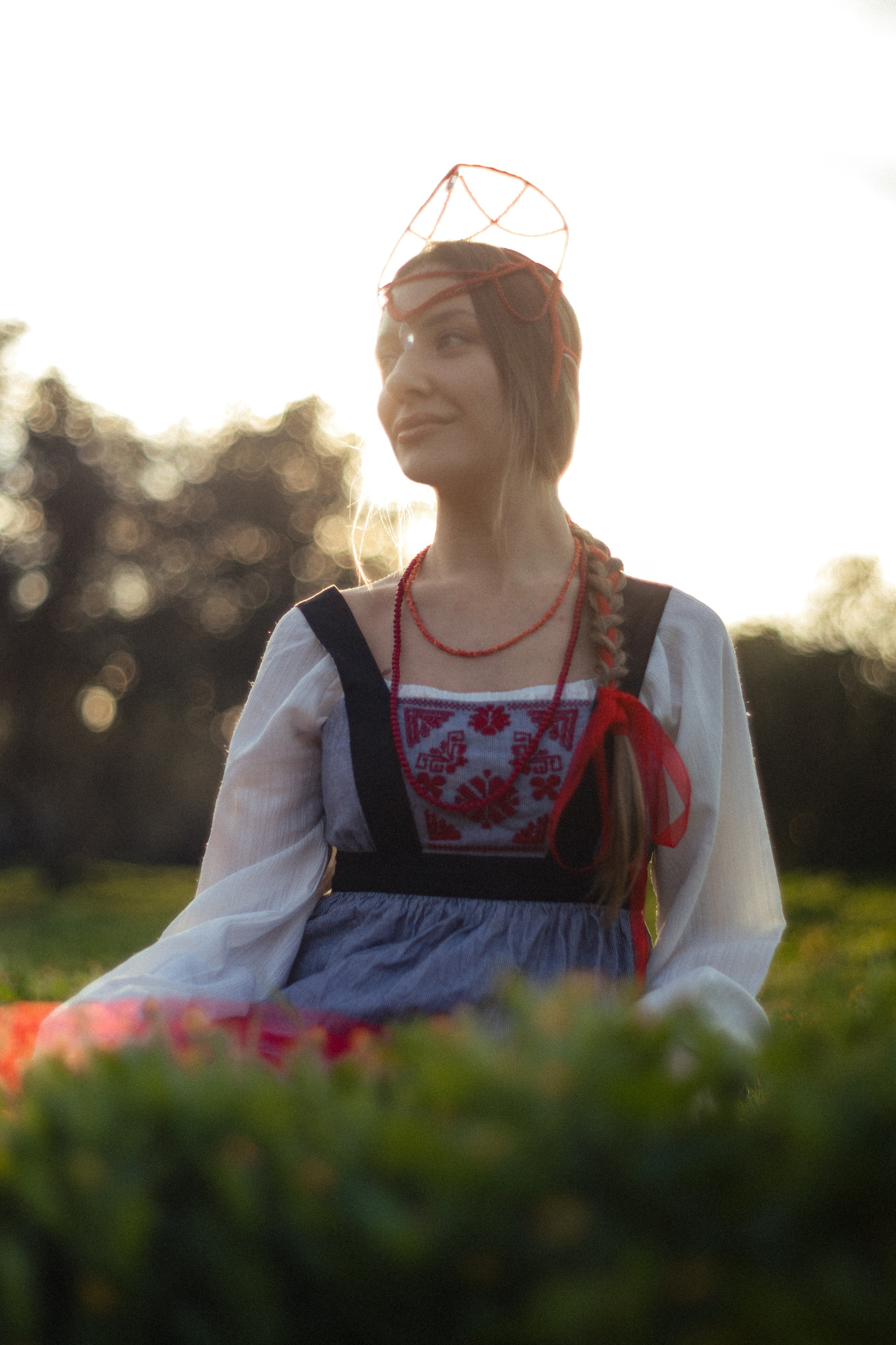 Vasilisa the Beatiful and Baba yaga. Photographer in Greece Kristina