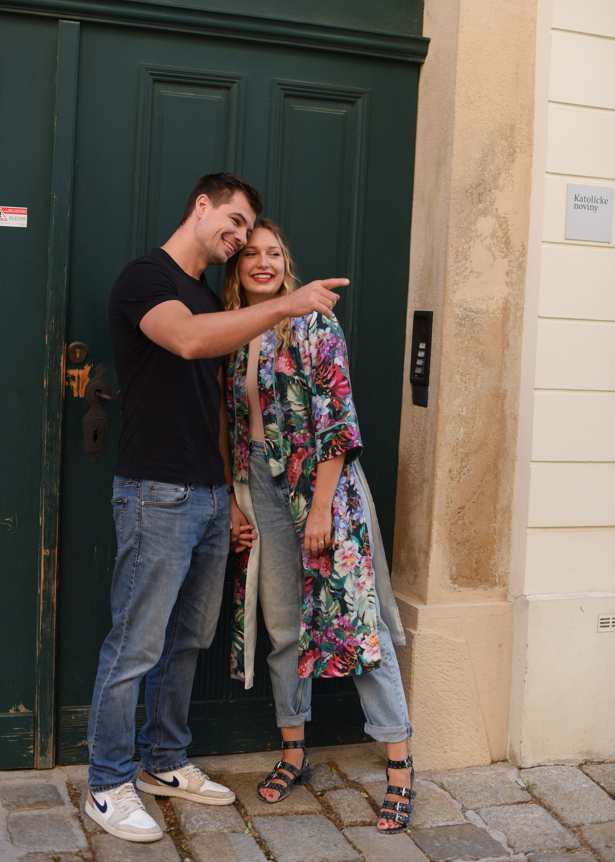 Phillip & Michaela in Bratislava. Photo Vienna and Bratislava