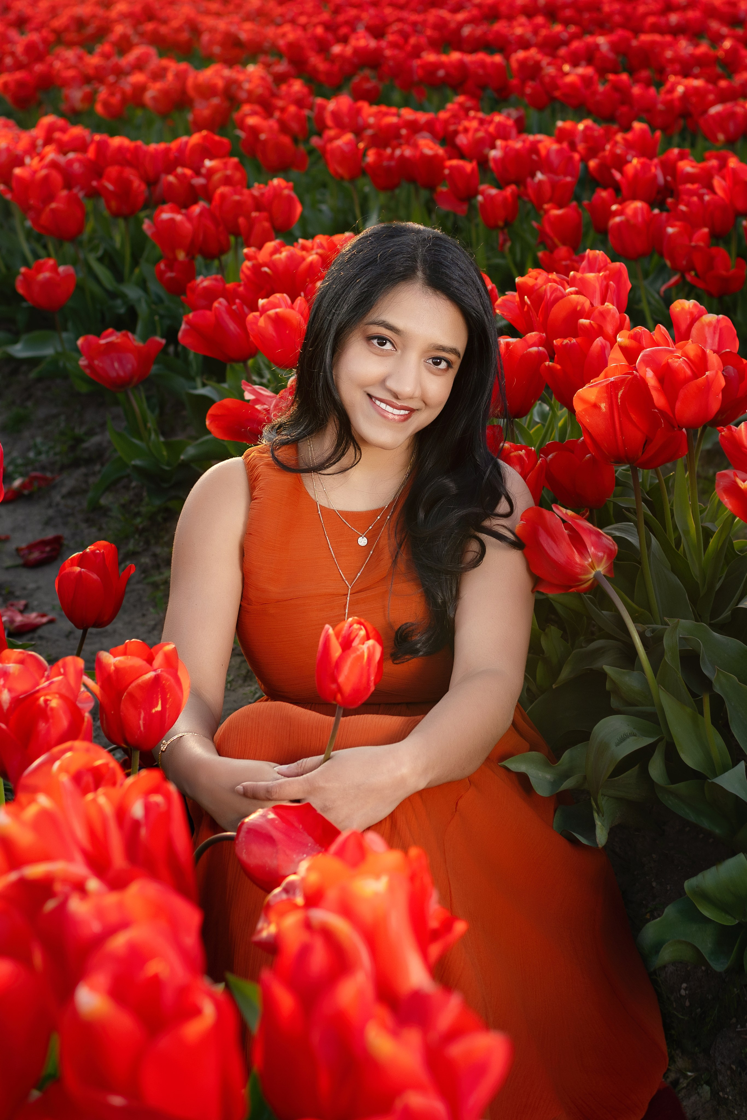 Lohita with her husband. Wedding & family photography in Seattle area. Helen Michelle photographer