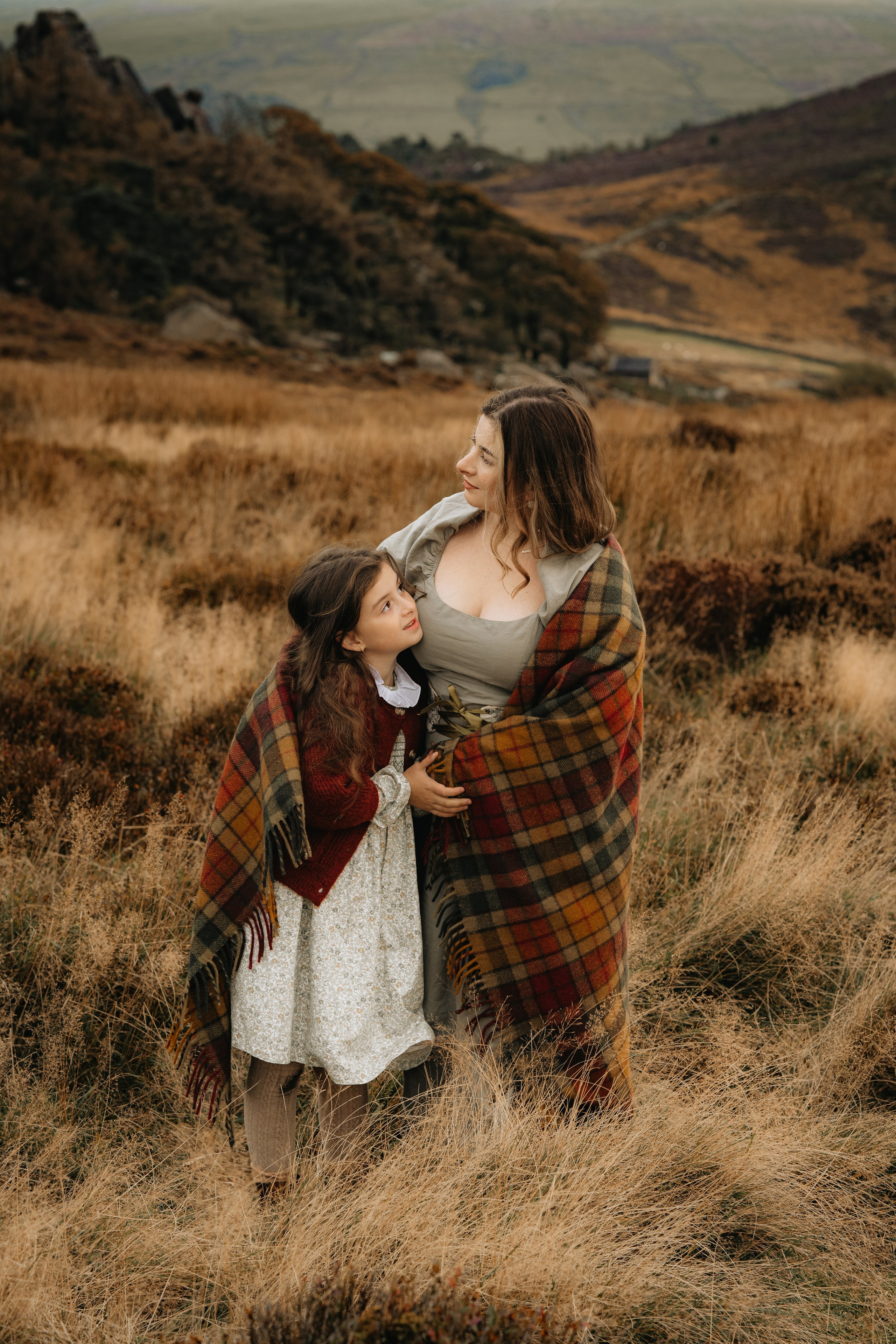 Mommy and me, Peak District. Tania Gandrabur, photographer in West Midlands, England