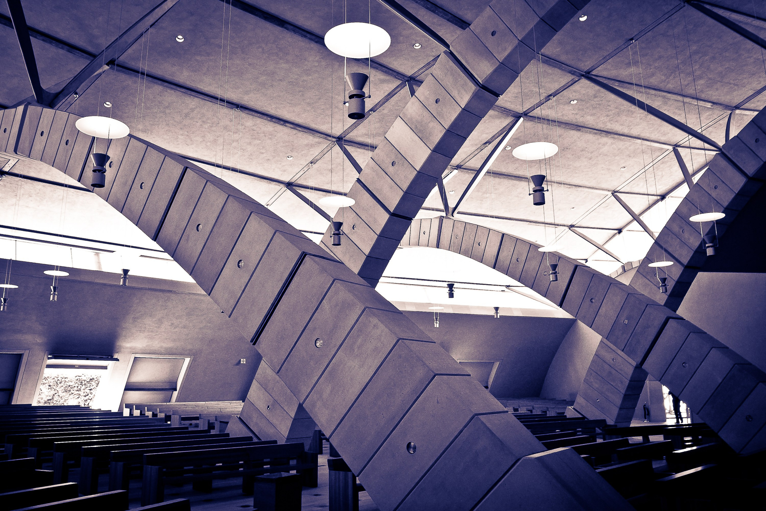 Sanctuary of Saint Pio of Pietrelcina designed by architect Renzo Piano