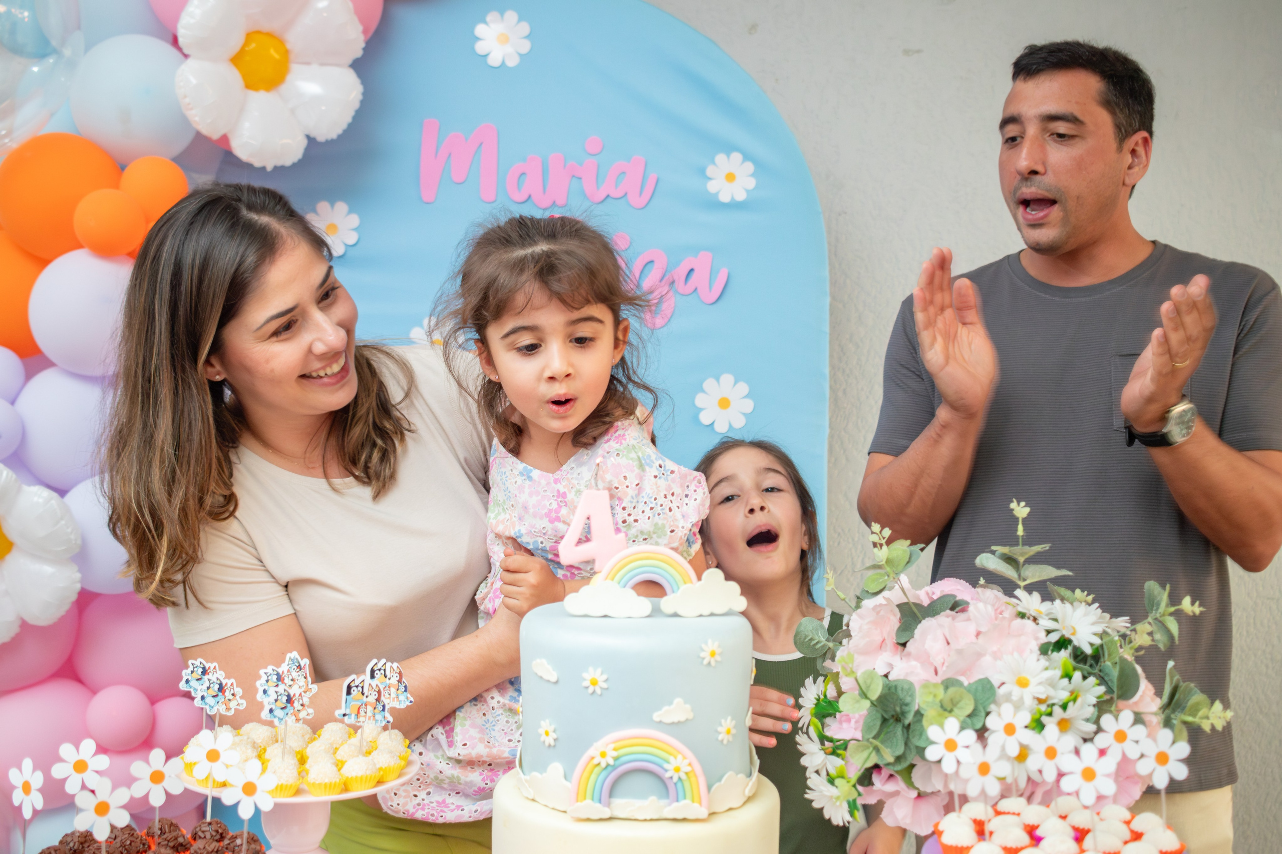 Maria Luiza — Aniversário 4 anos. Principal