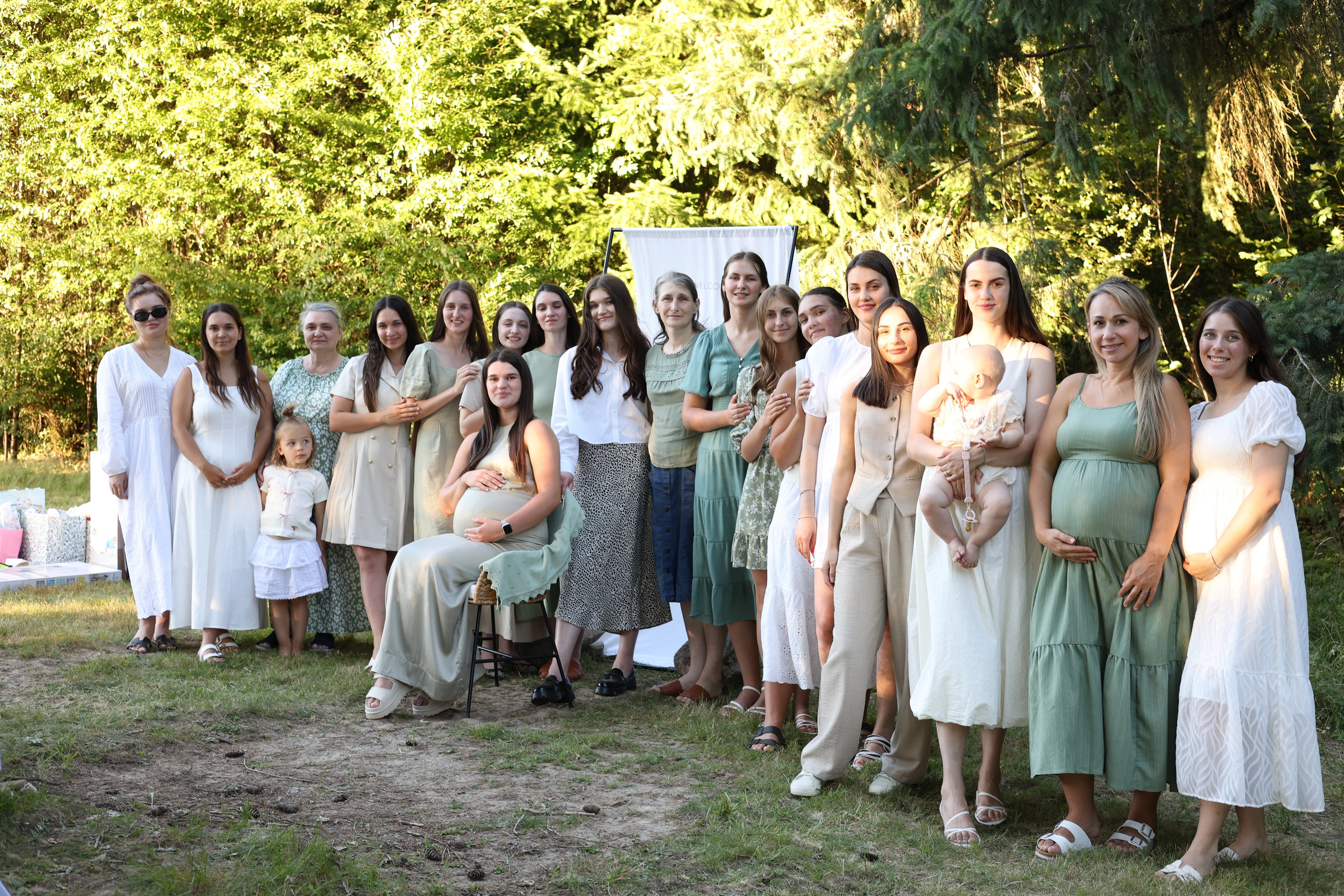 Anastasia’s Baby shower 07-11-25. Smirna Christian Church